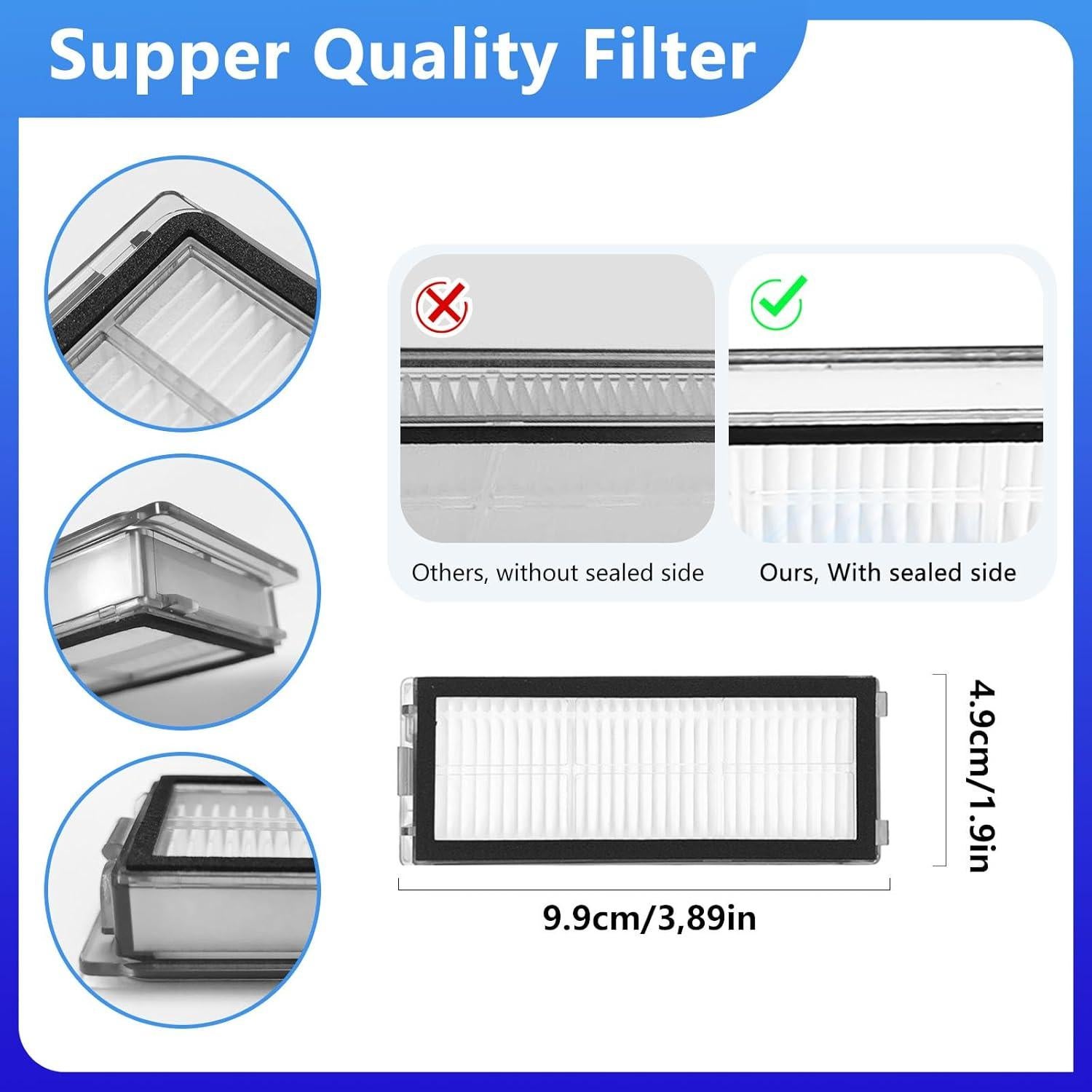 Kit de Repuestos 28 Piezas para Aspiradora Dreame L20/L30 Ultra