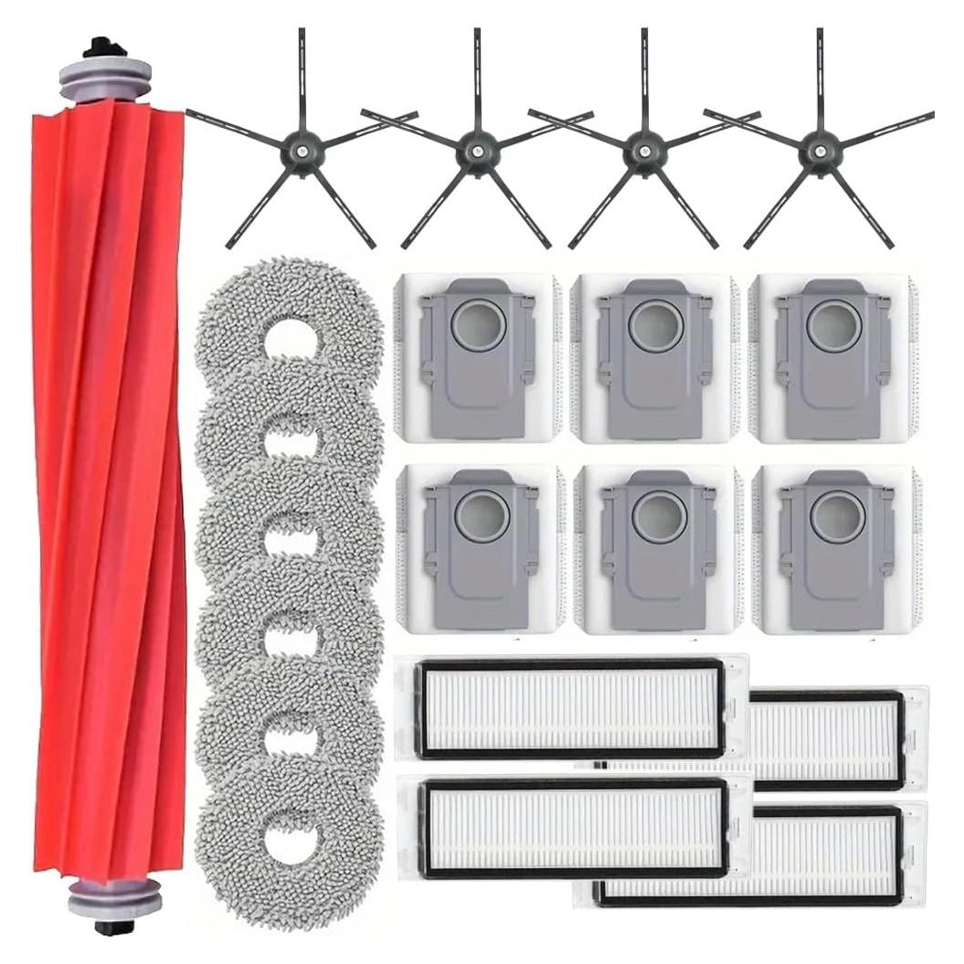 21 Piezas Repuesto Aspiradora Robot Q Revo - Filtros, Cepillos y Más