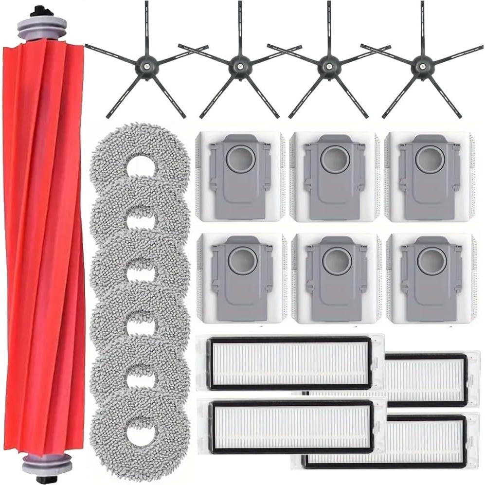 21 Piezas Repuesto Aspiradora Robot Q Revo - Filtros, Cepillos y Más