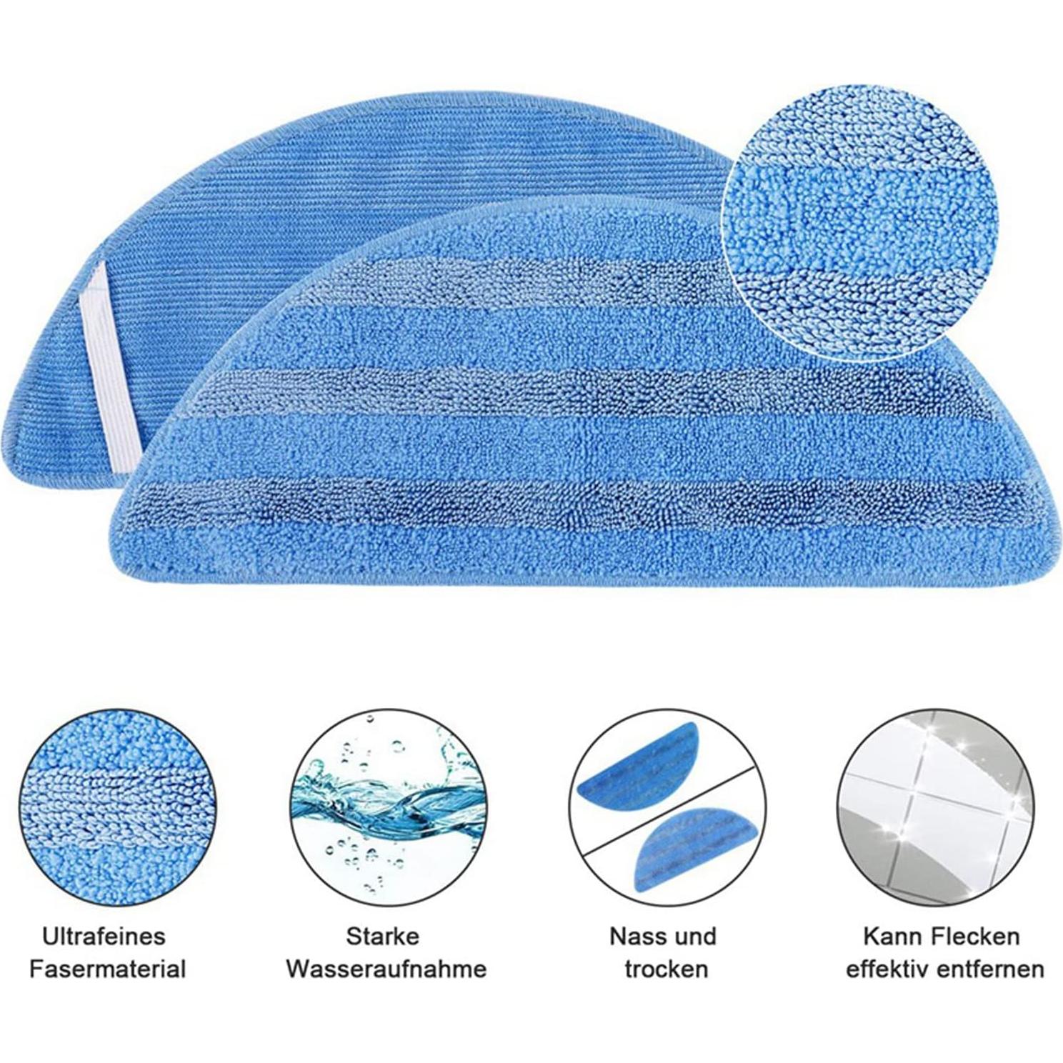 10PCS Replacement Parts Mop Pad Fit For Lefant M200/201/501/520/T700 Robot Vacuum Cleaner Accessories