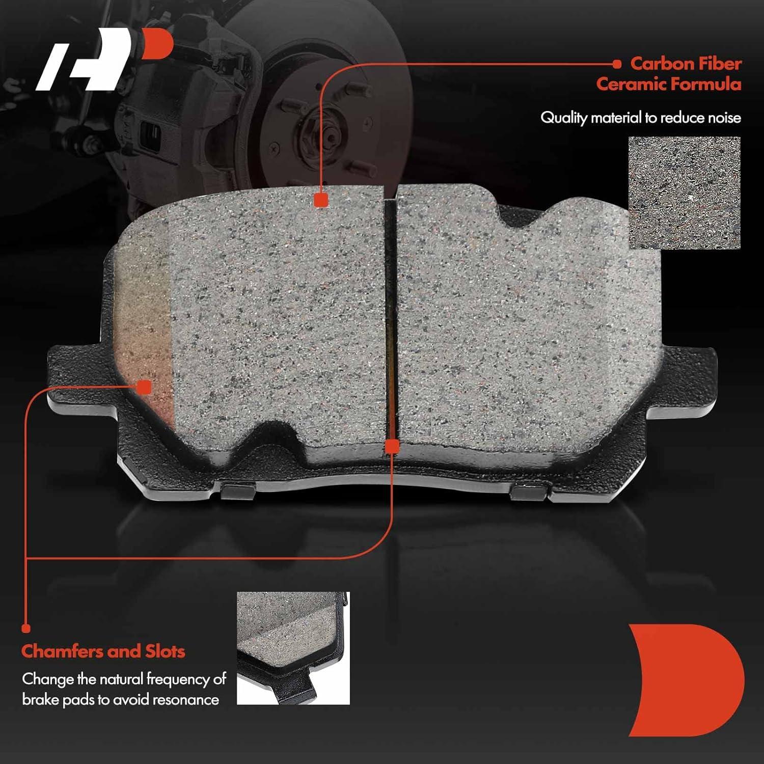 Discos de Freno Perforados y Ranurados A-Premium 275mm + Pastillas Cerámicas