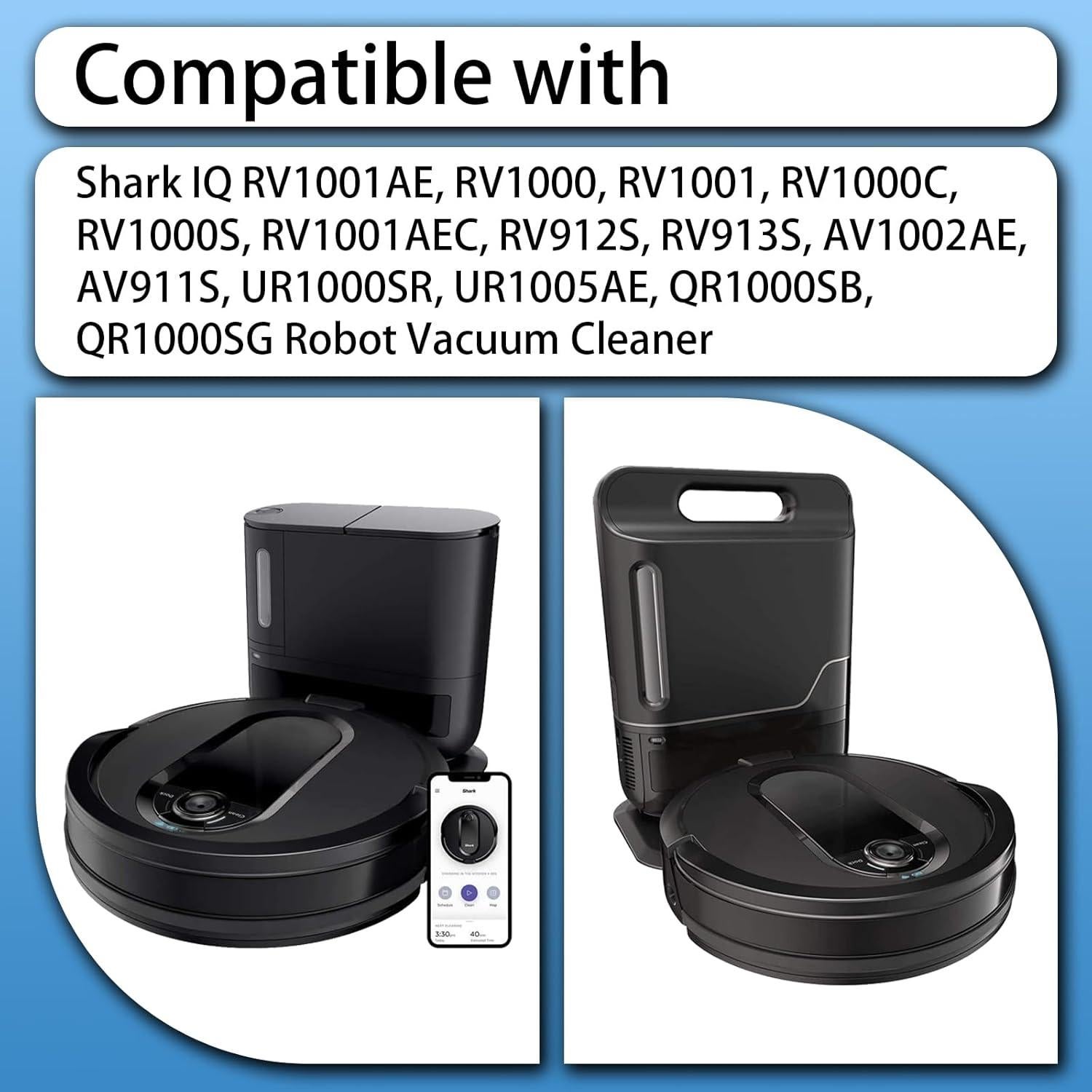 Kit de Reemplazo 2 Filtros HEPA y 4 Cepillos Shark IQ