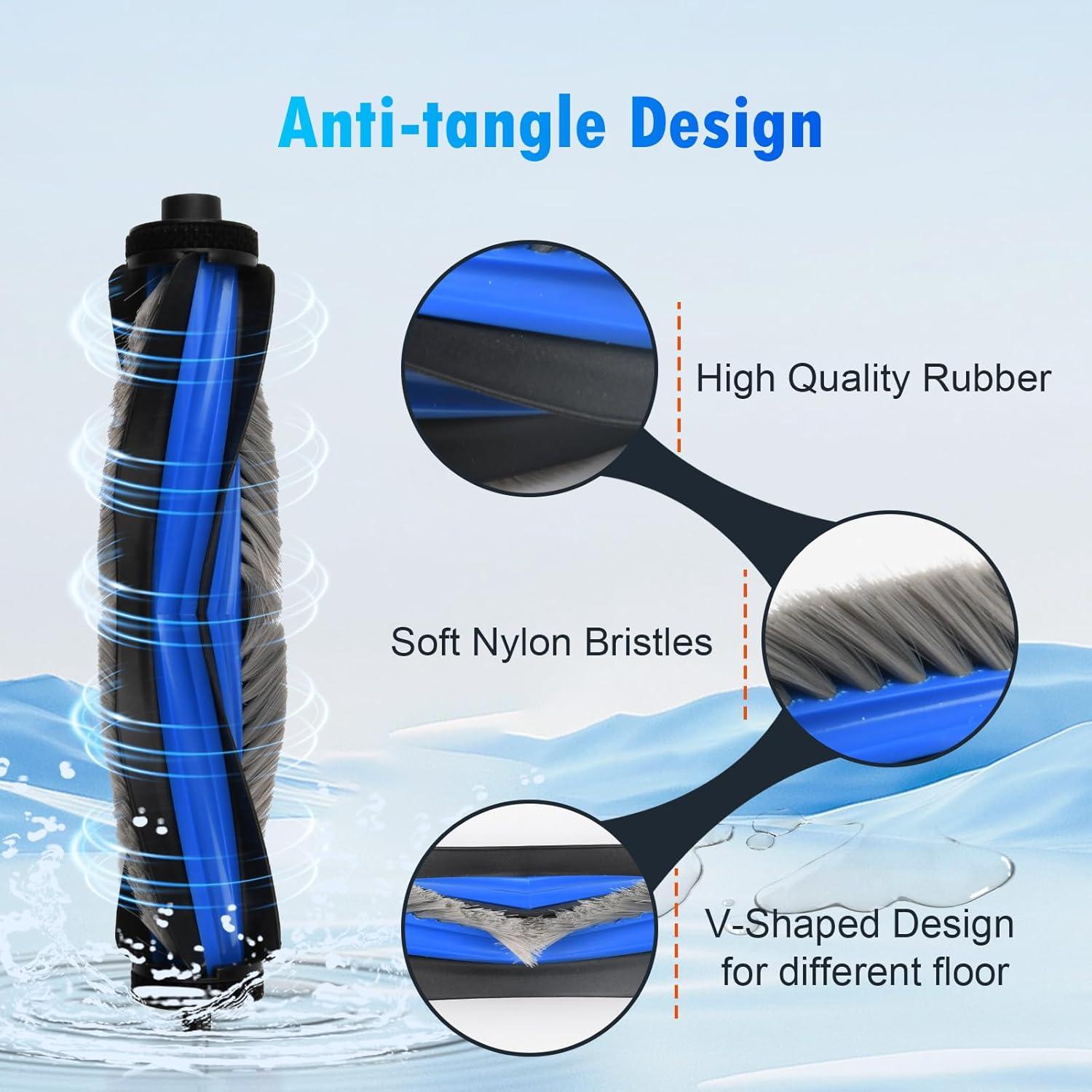 Kit de Accesorios 20 Piezas para ECOVACS DEEBOT X8 Pro y Yeedi S14