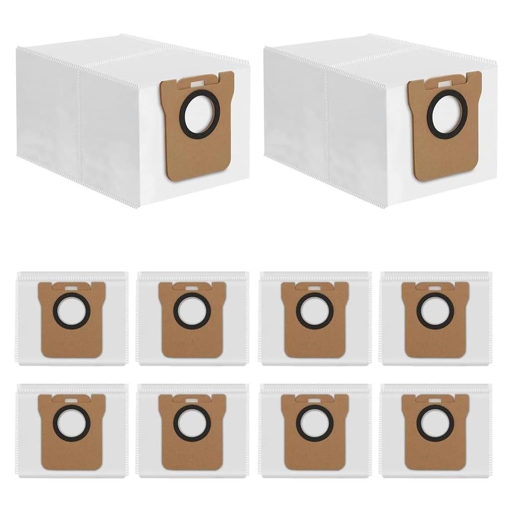 10 Bolsas de Polvo Desechables Zengerent para Dreametech L10S Ultra