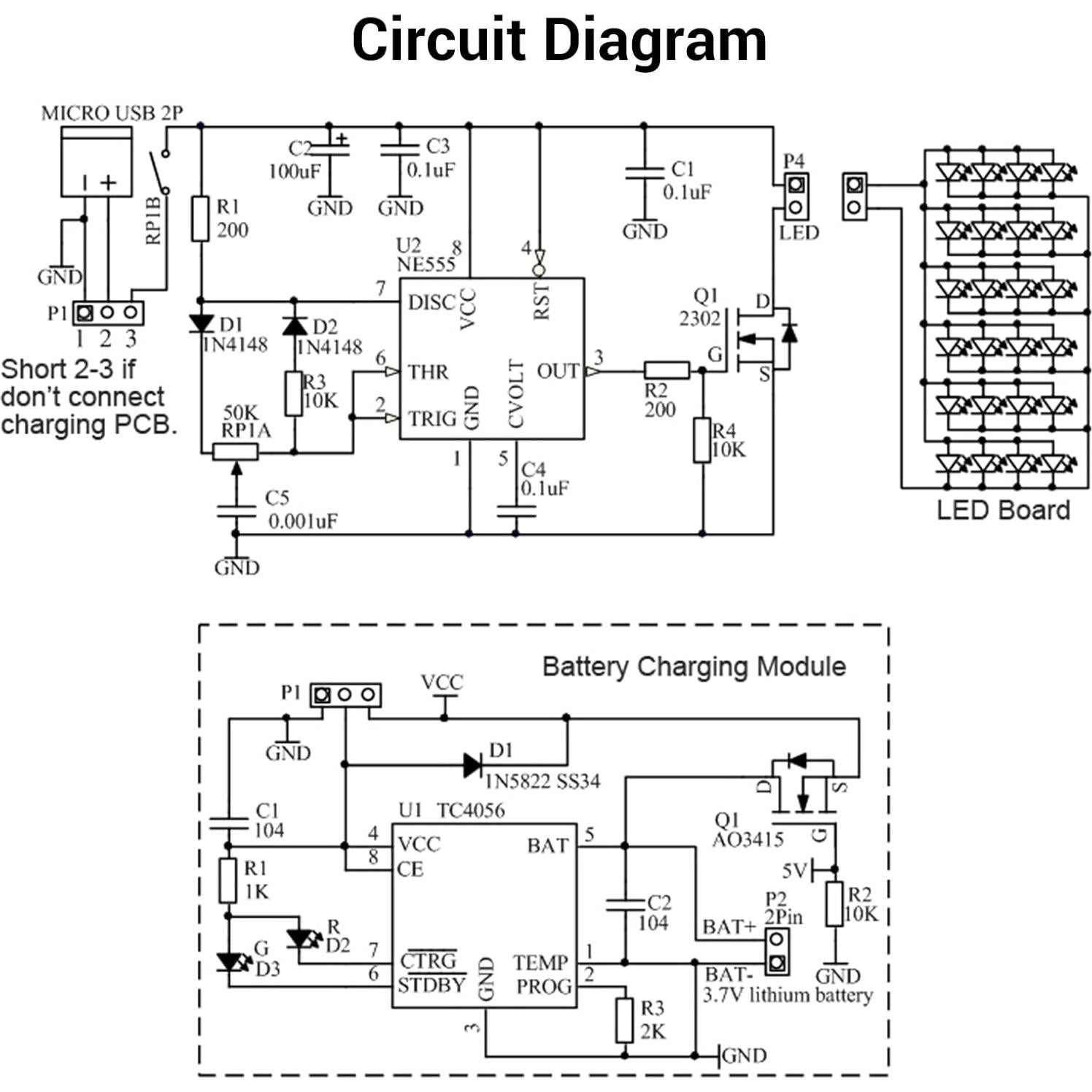 Kit de Lámpara de Escritorio LED DIY MiOYOOW con Brazo Flexible