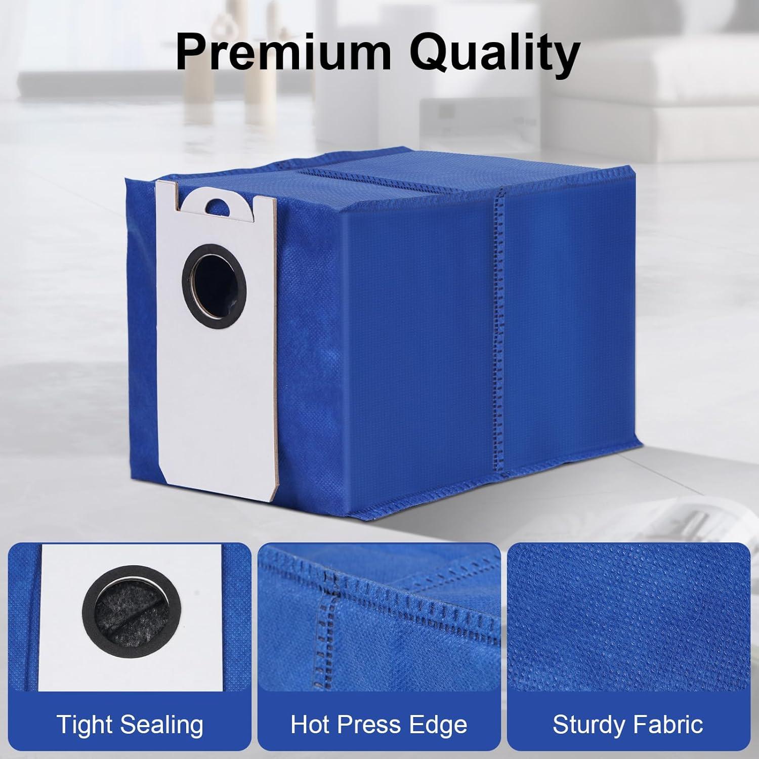 5 Bolsas de Reemplazo JurwheeR para Aspiradora BObsweep RC400