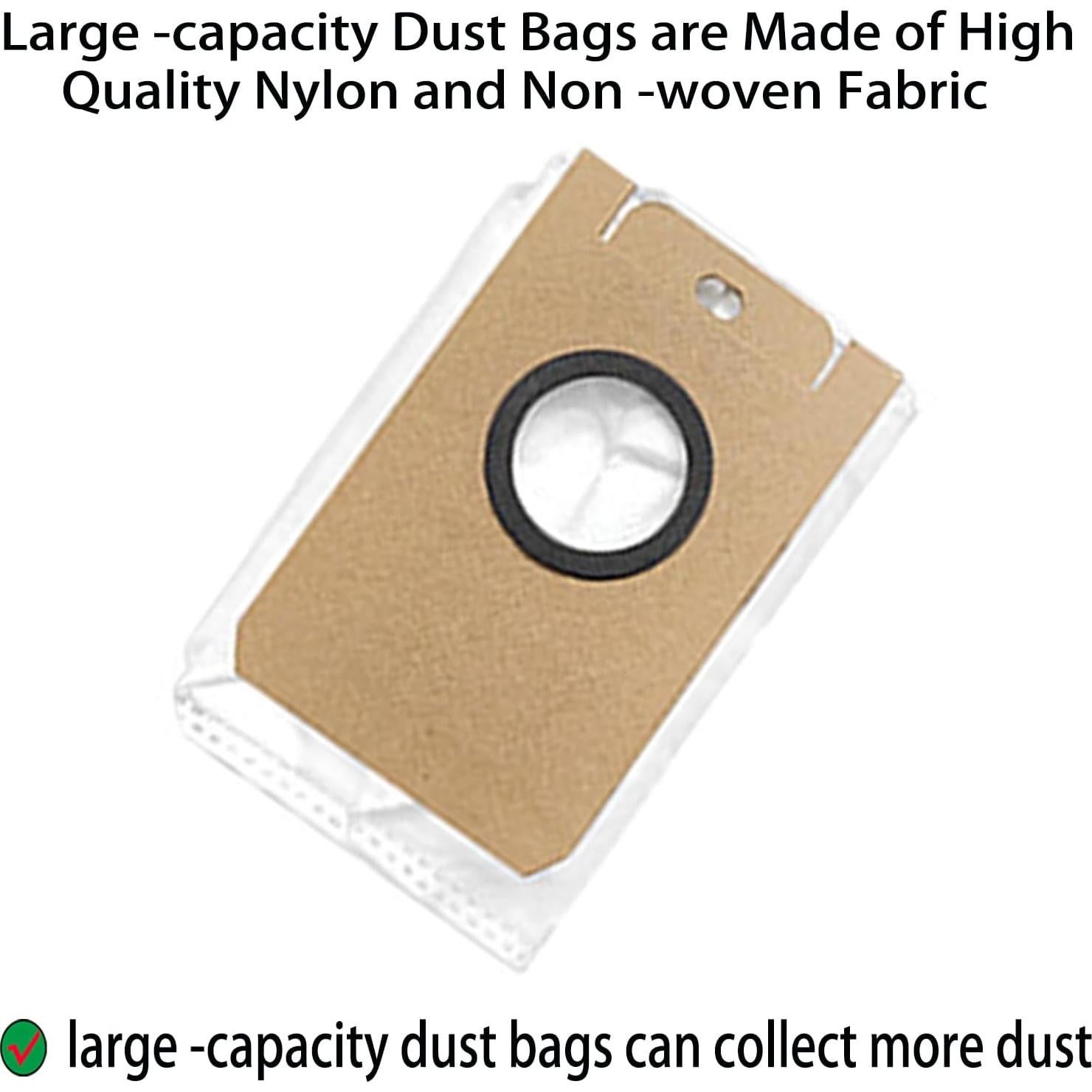 Bolsas de Polvo de Reemplazo YERXPAFT para ionvac SmartClean V4 - 12 Unidades