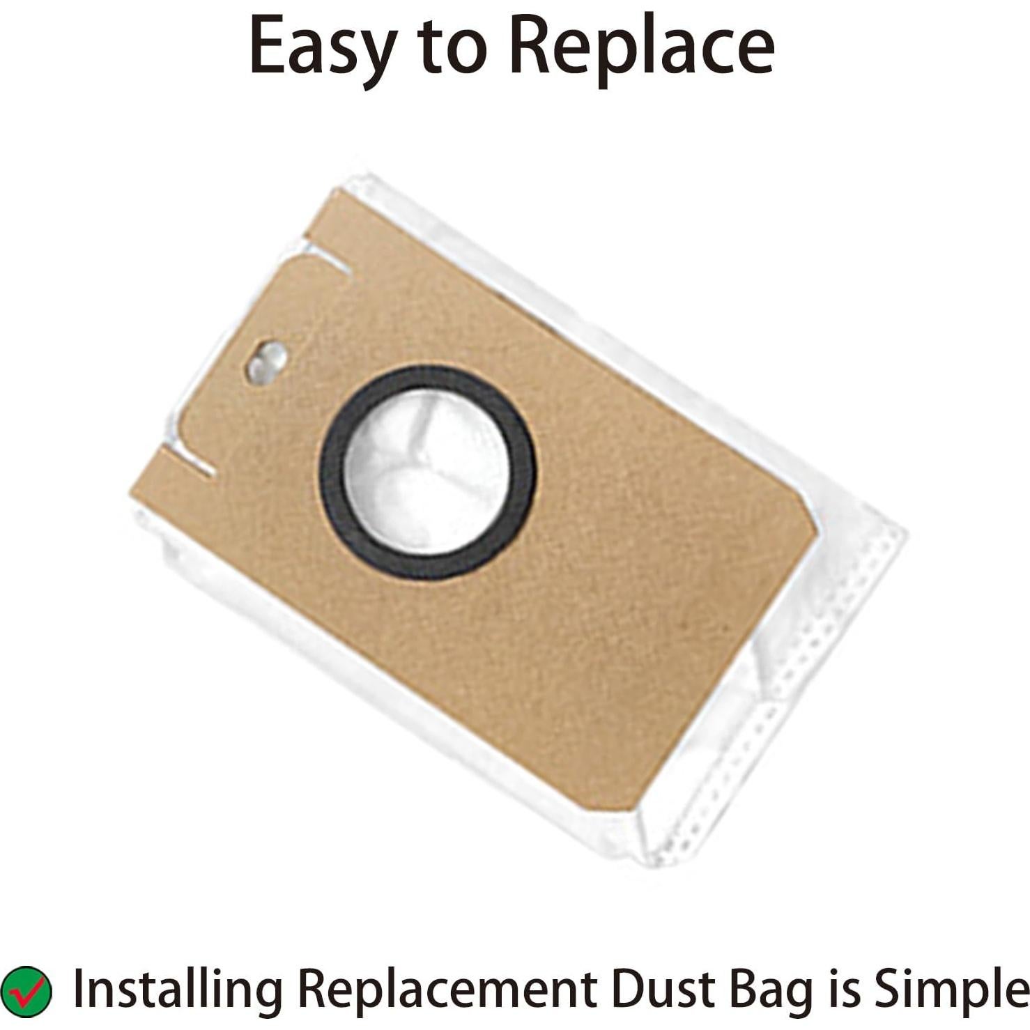 Bolsas de Polvo de Reemplazo YERXPAFT para ionvac SmartClean V4 - 12 Unidades