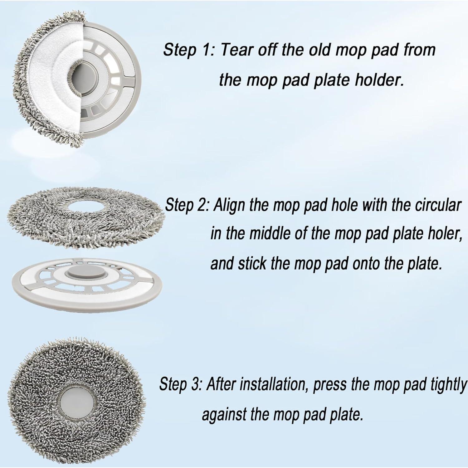 Accesorios de trapeador Frexusuent para aspiradora Dreame L10S