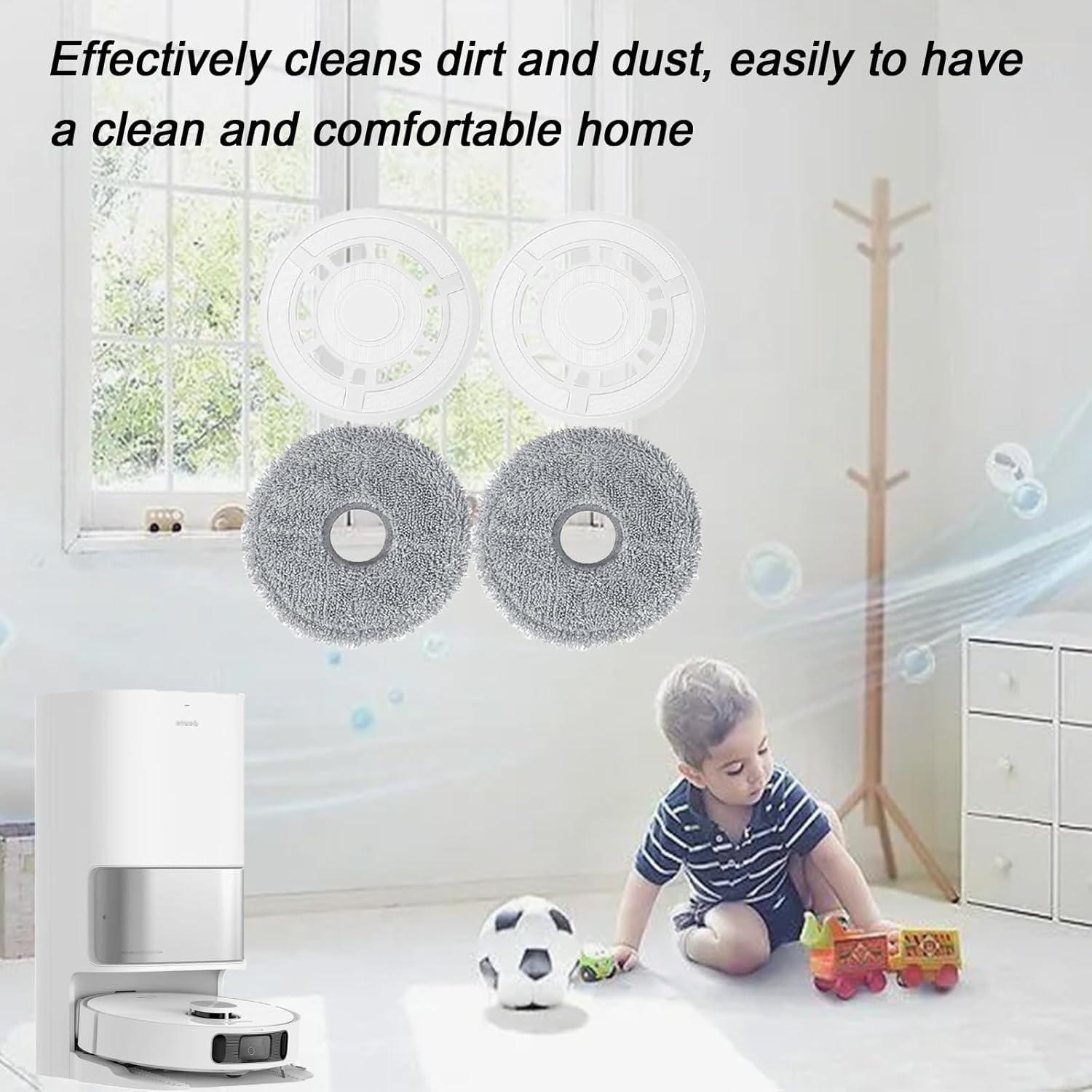 Accesorios de trapeador Frexusuent para aspiradora Dreame L10S