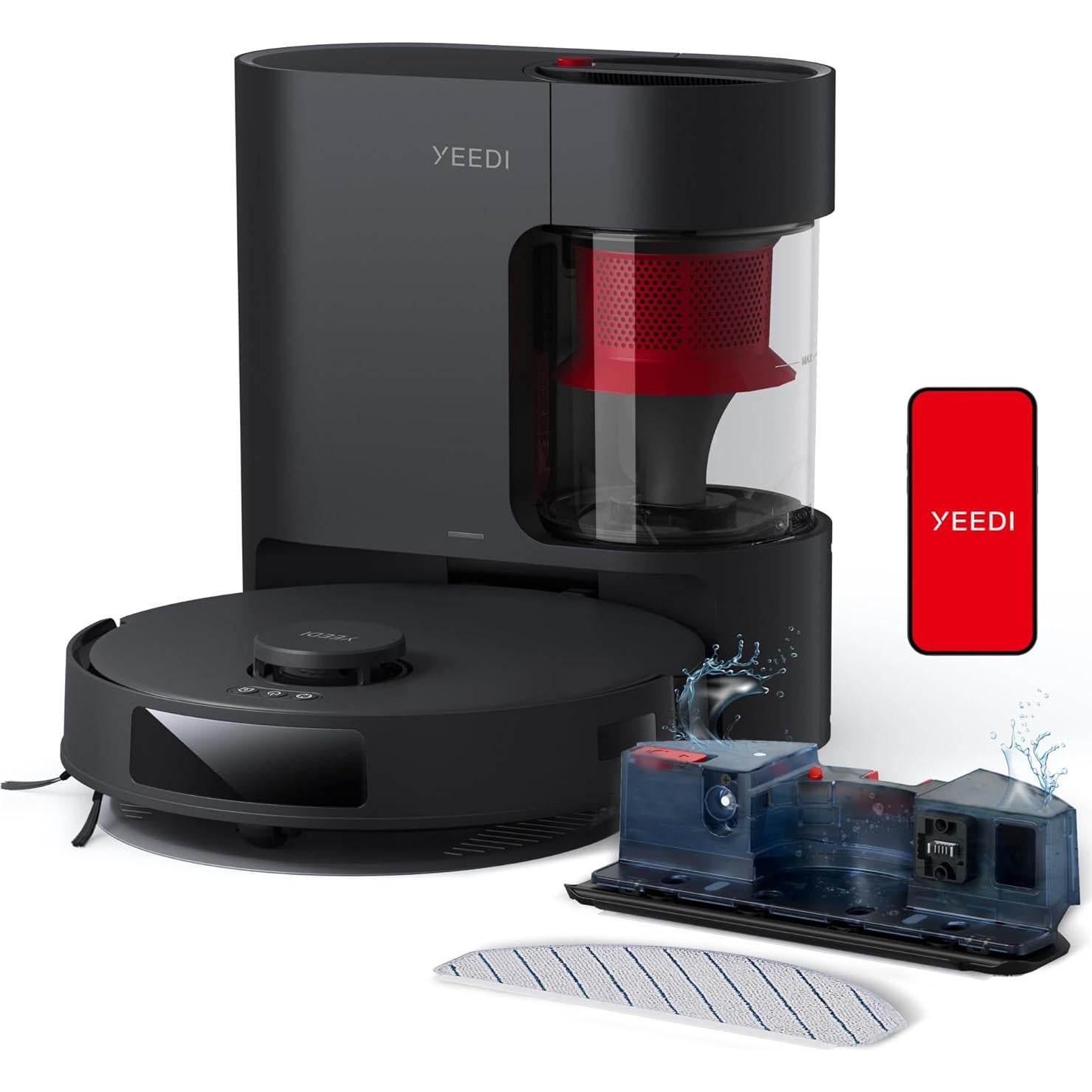 Aspiradora Robot Yeedi C12 PRO Plus con Mopa Lavable