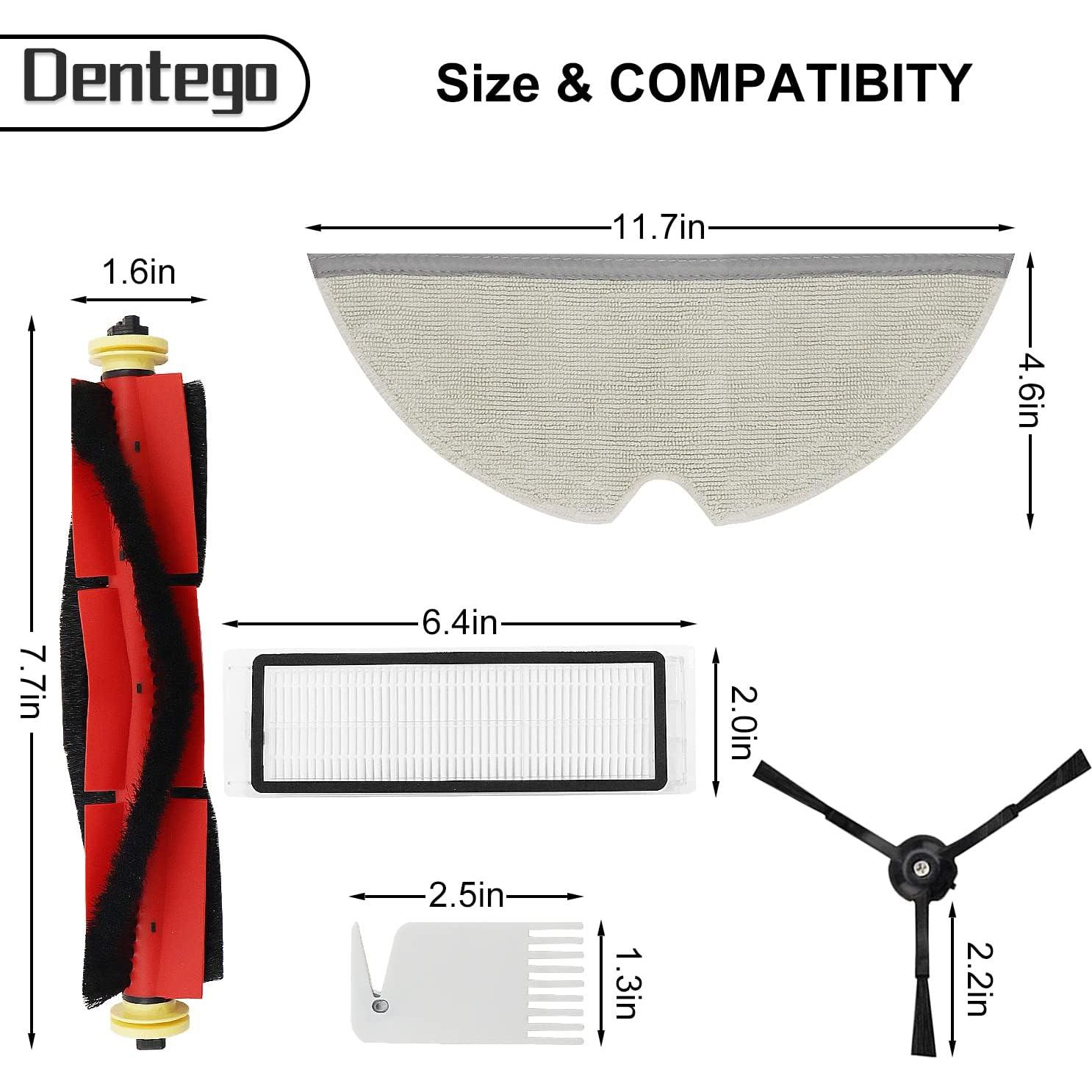 16 Piezas de Repuesto Dentego para Roborock S6 y S5 Max