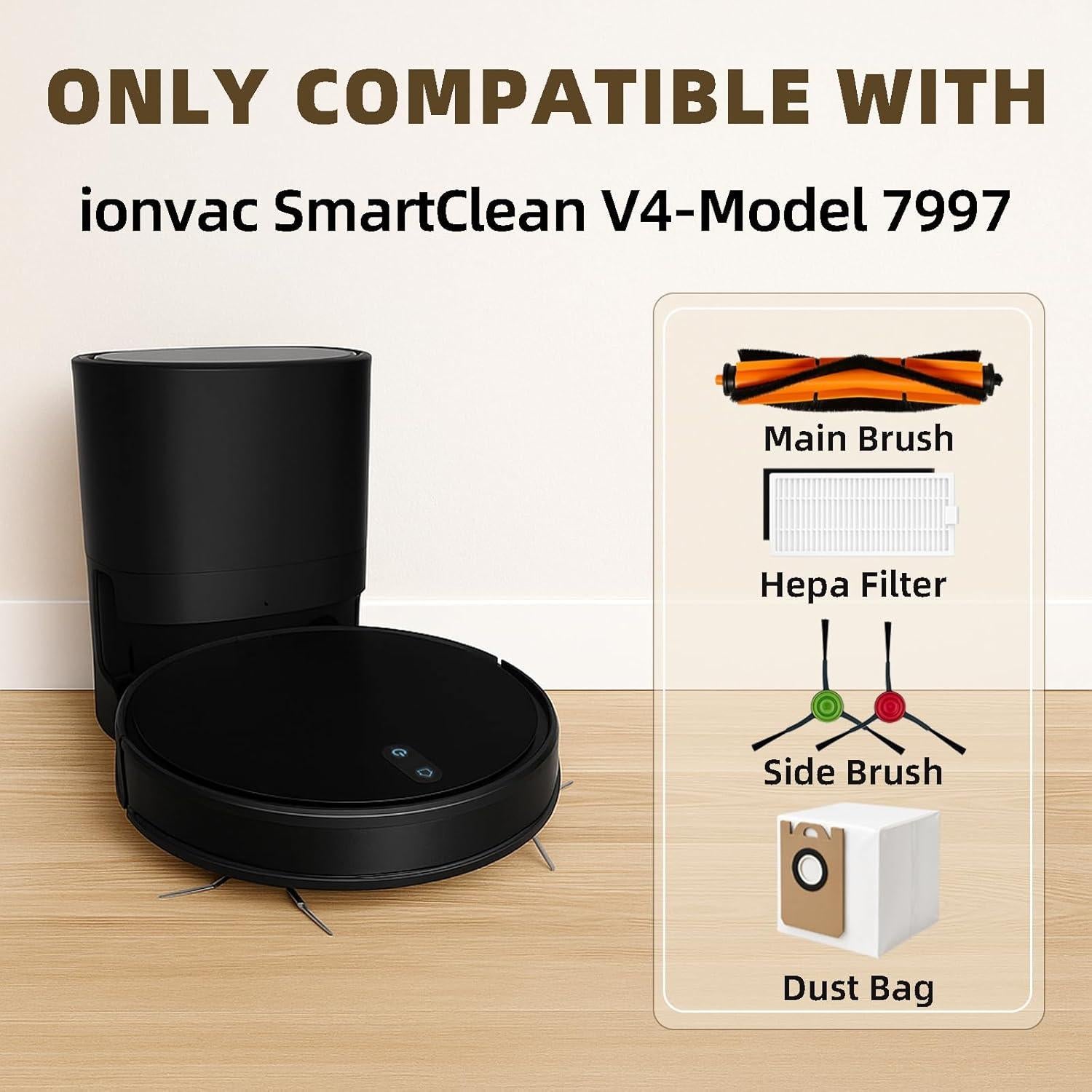 Kit de Accesorios HUIZHEN para Ionvac SmartClean V4 - 18 Piezas