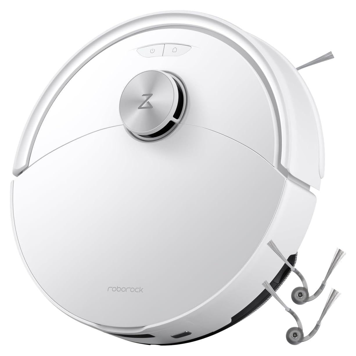 Aspiradora Robot Roborock Q10 S5 Blanca con Cepillos Anti-Enredos