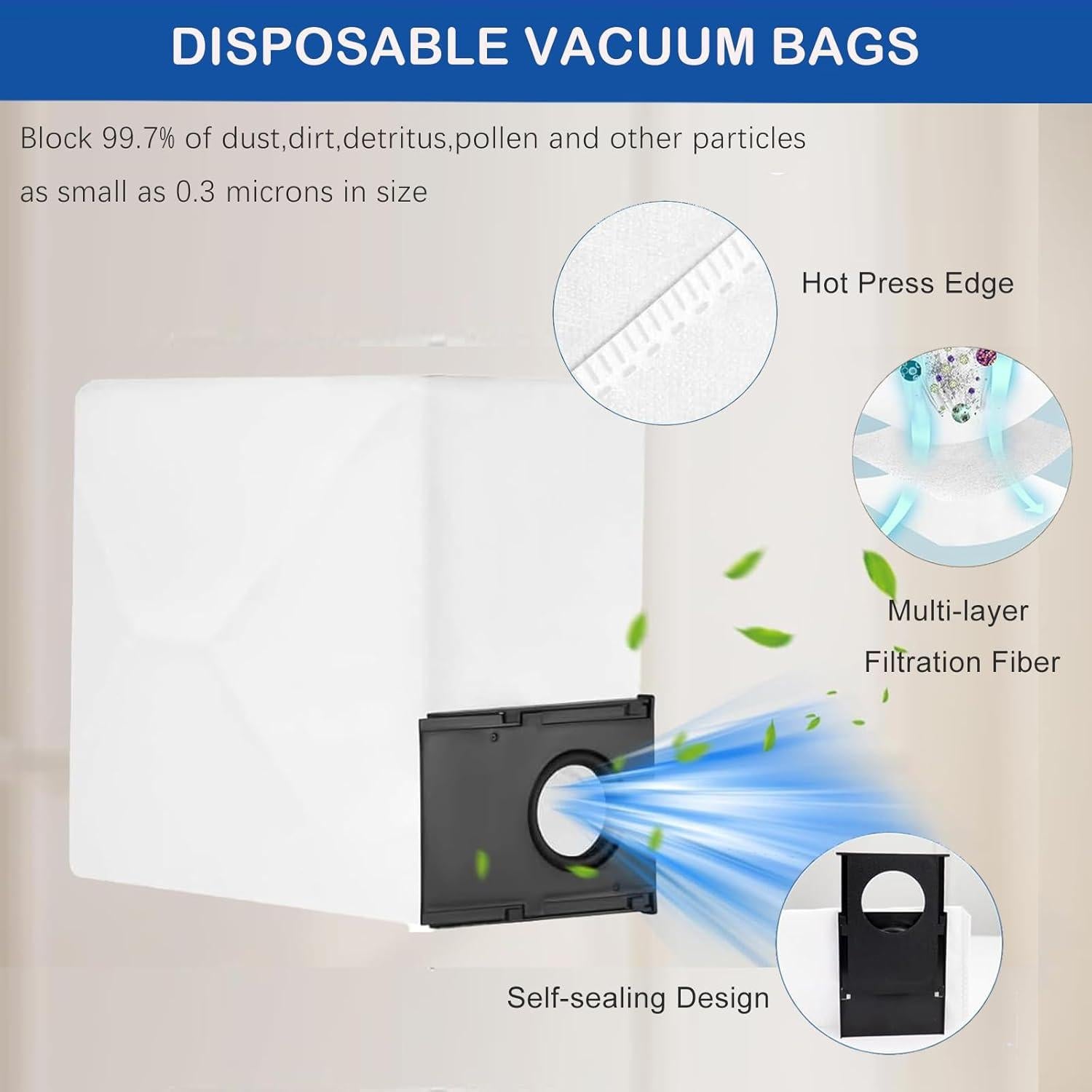 18 Piezas Repuesto Aspiradora Robot Eureka J15 Pro Ultra