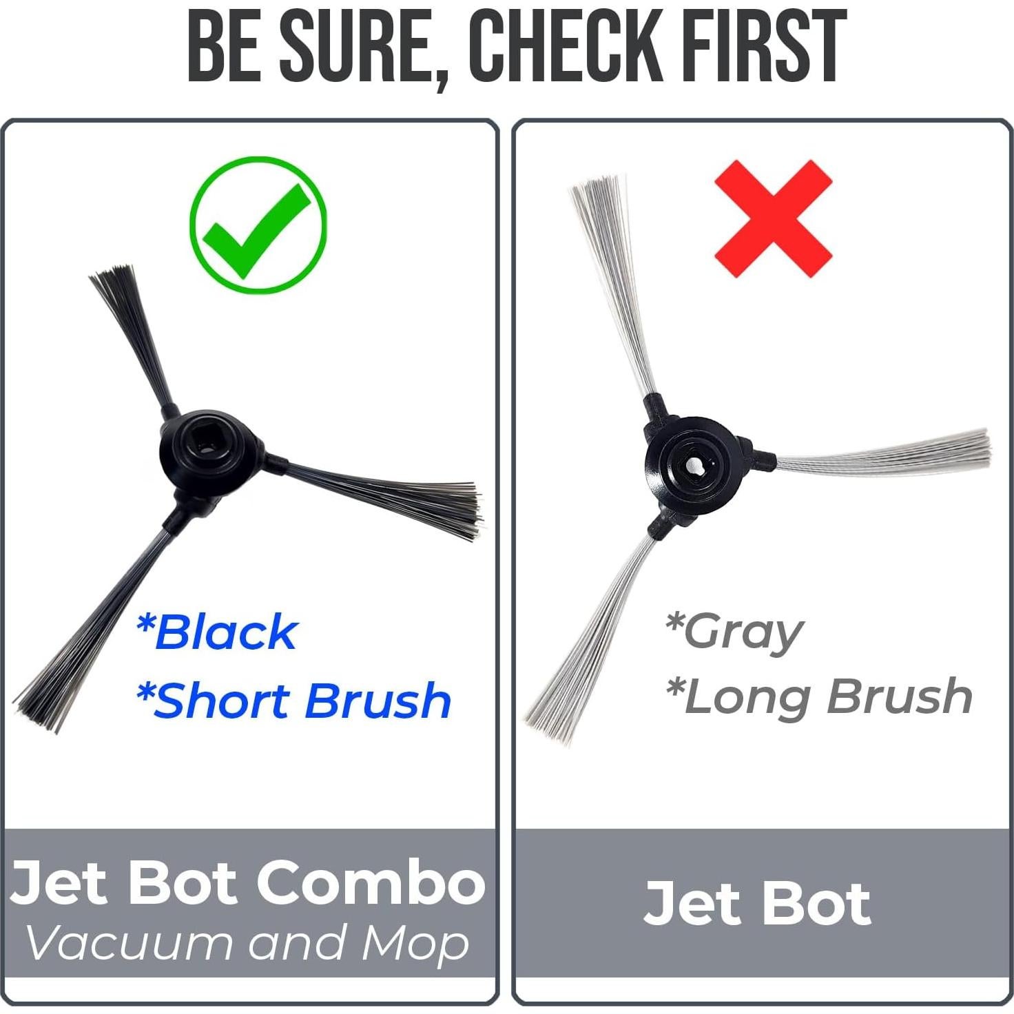 Cepillo Lateral Giratorio Laoneer para Robot Aspiradora Samsung Bespoke Jet Bot