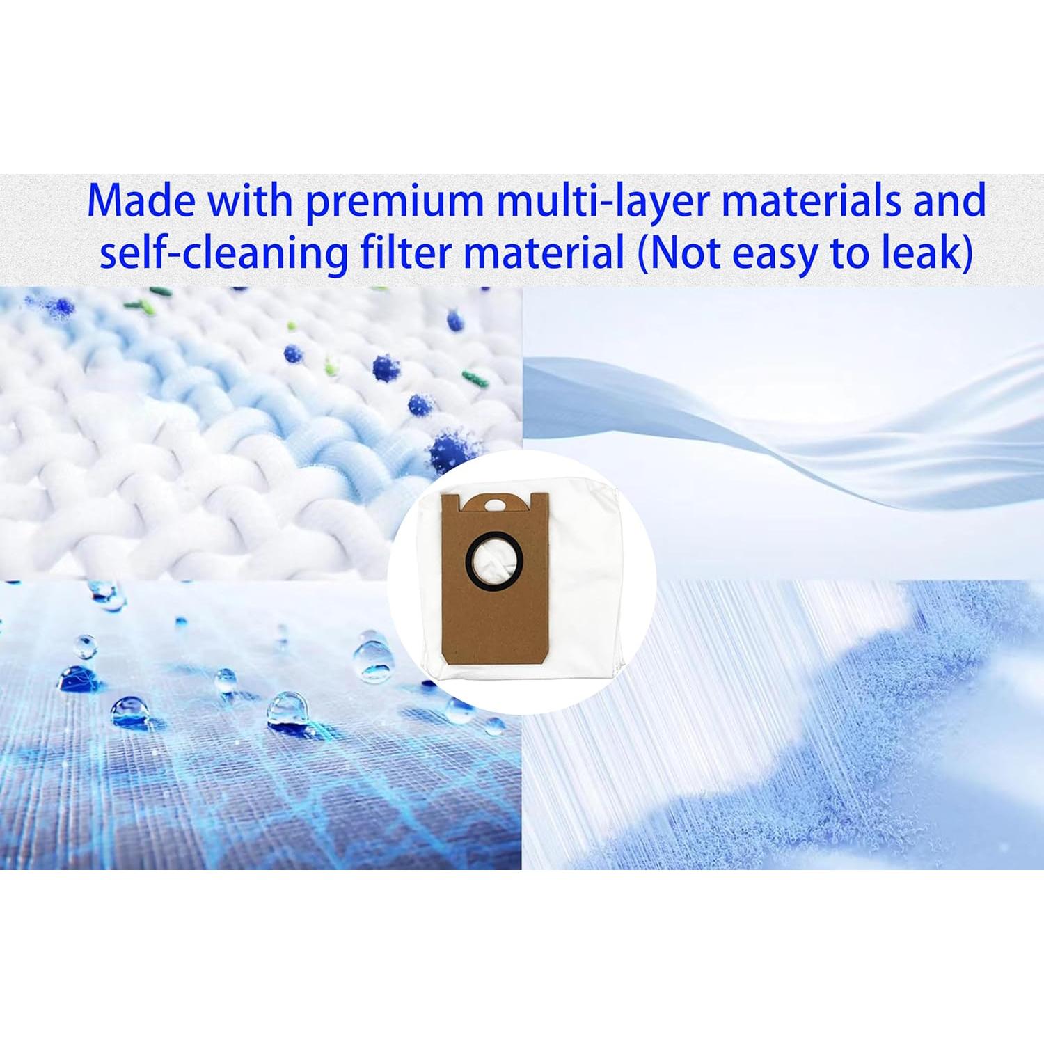 Kit de Accesorios HOMFILBIT para Aspiradora Robot Ionvac V4