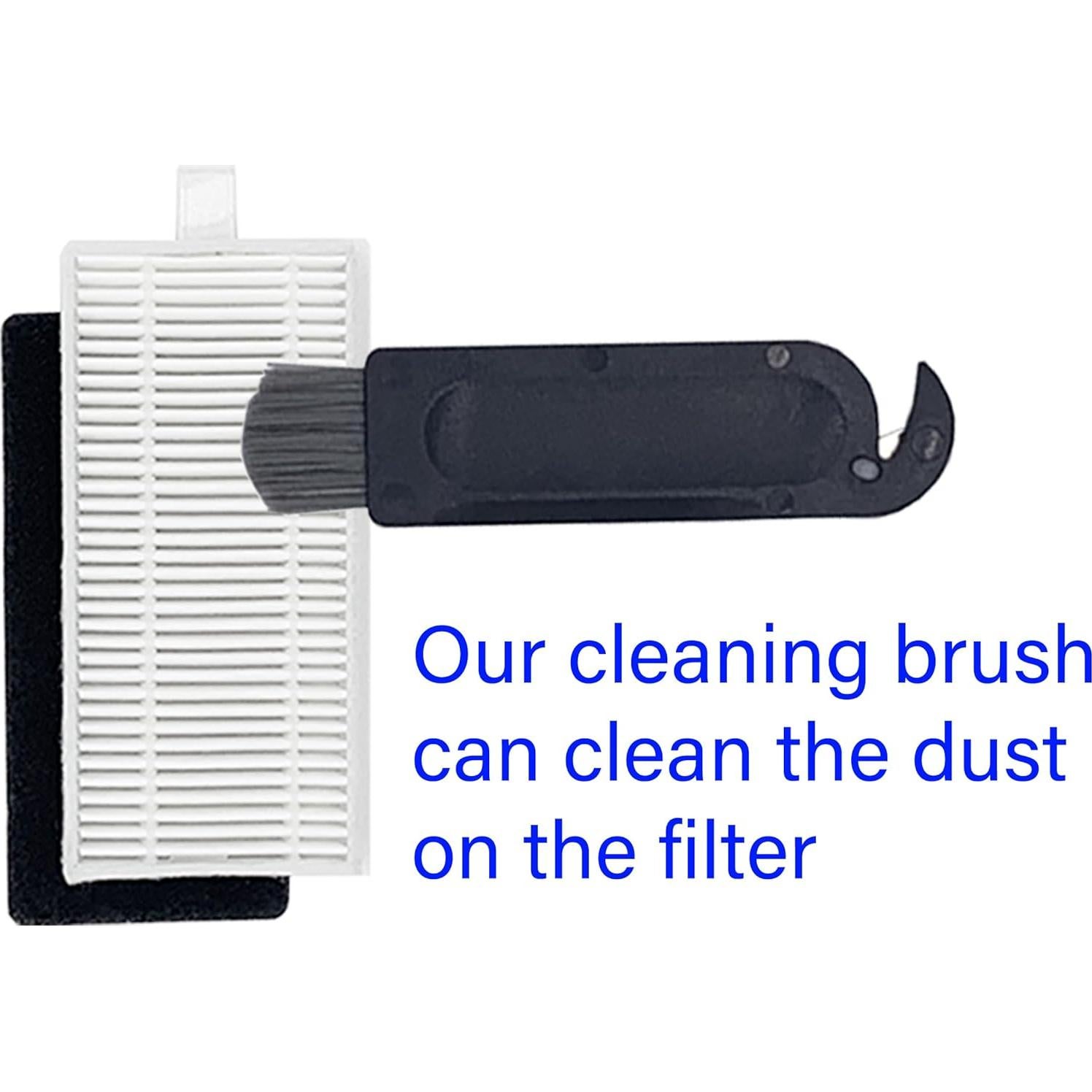 Kit de Accesorios HOMFILBIT para Aspiradora Robot Ionvac V4