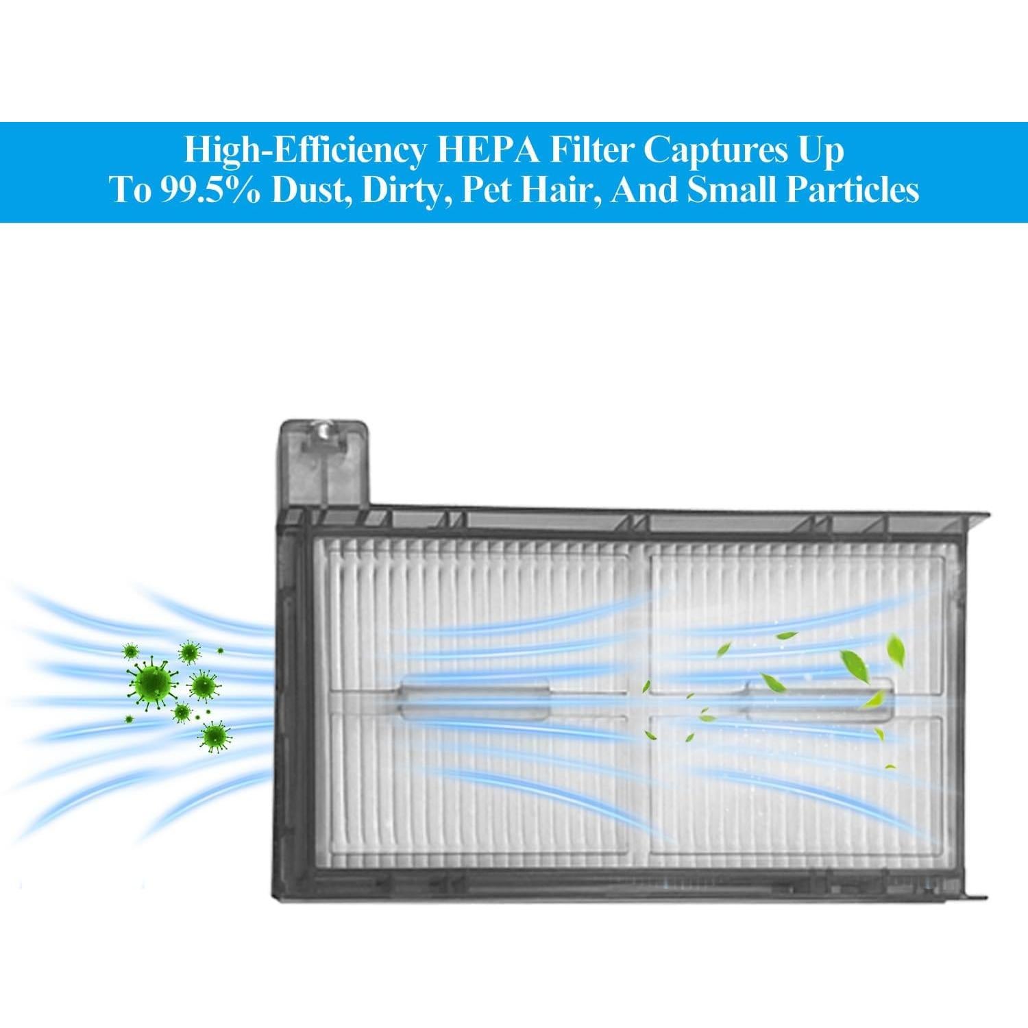 Repuestos Eufy X8 Pro - 9 Piezas: Cepillos, Filtros y Mopas