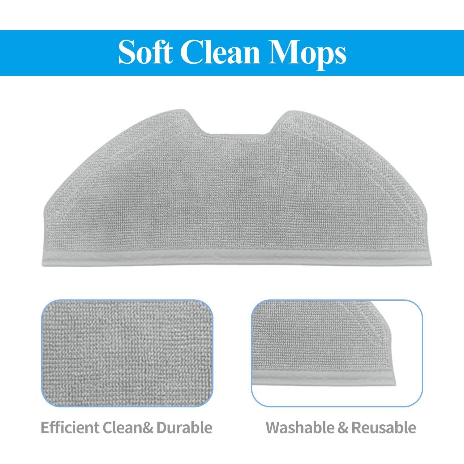 Repuestos Eufy X8 Pro - 9 Piezas: Cepillos, Filtros y Mopas