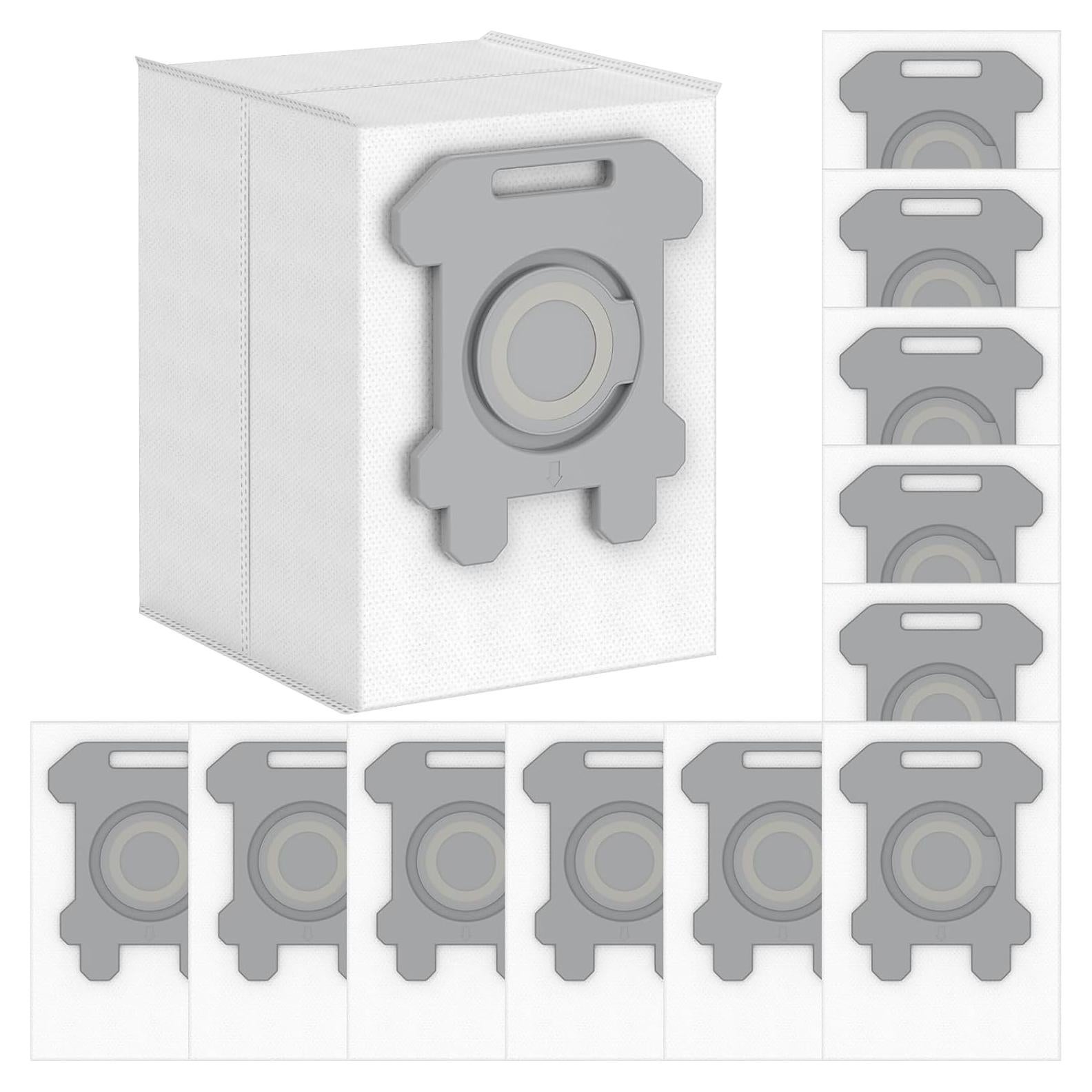 Paquete de 12 bolsas de desecho NautDuty para aspiradoras i3, i4, i7, j7, s9