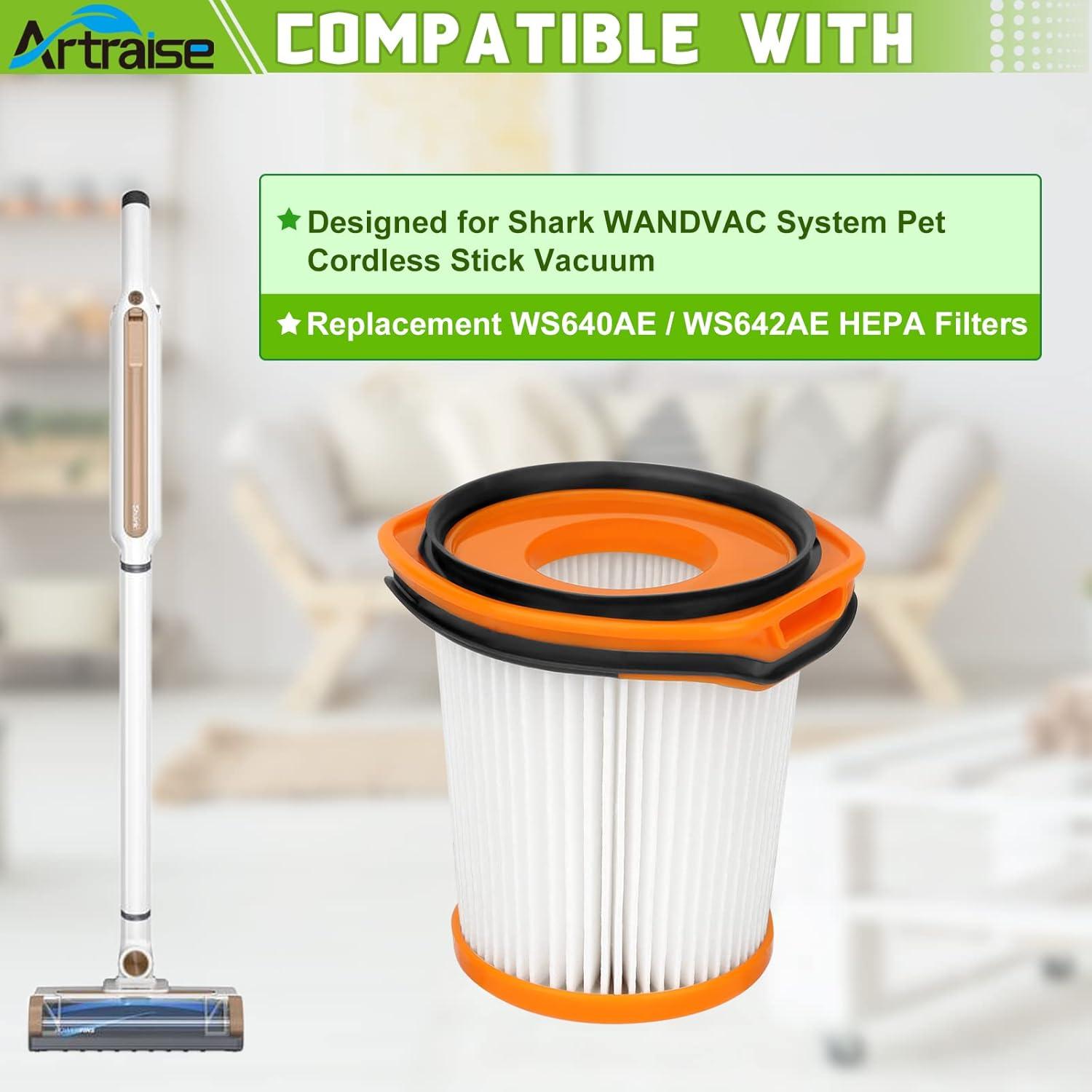 Filtros de Reemplazo Artraise WS642AE para Aspiradora Shark