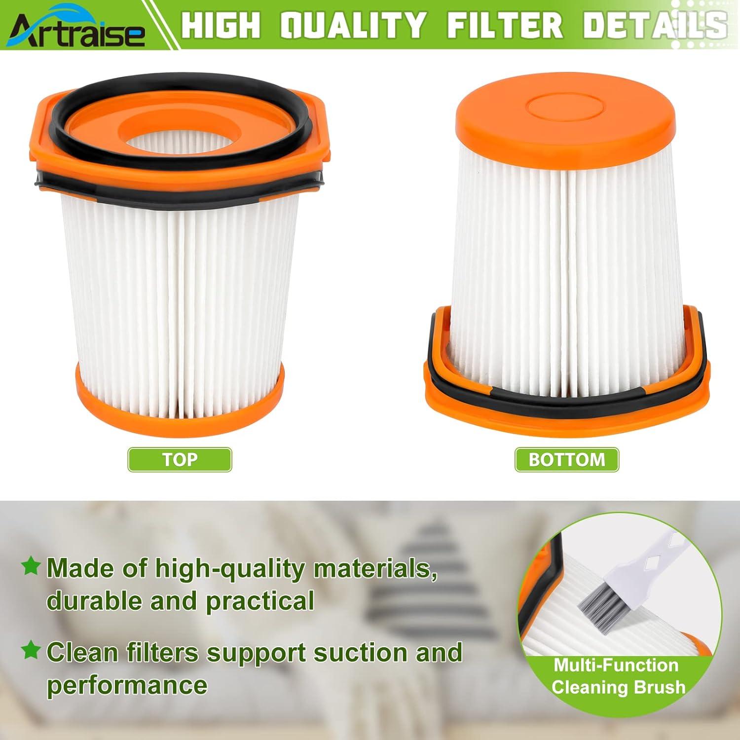 Filtros de Reemplazo Artraise WS642AE para Aspiradora Shark
