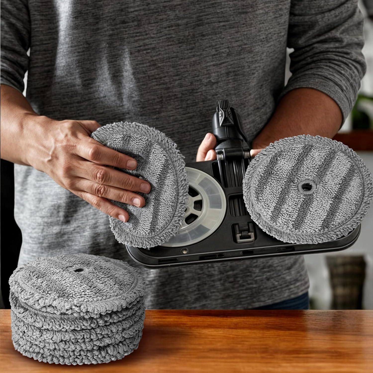 6 Paños de Reemplazo para Mopas LG A9 - Lavables y Eficientes