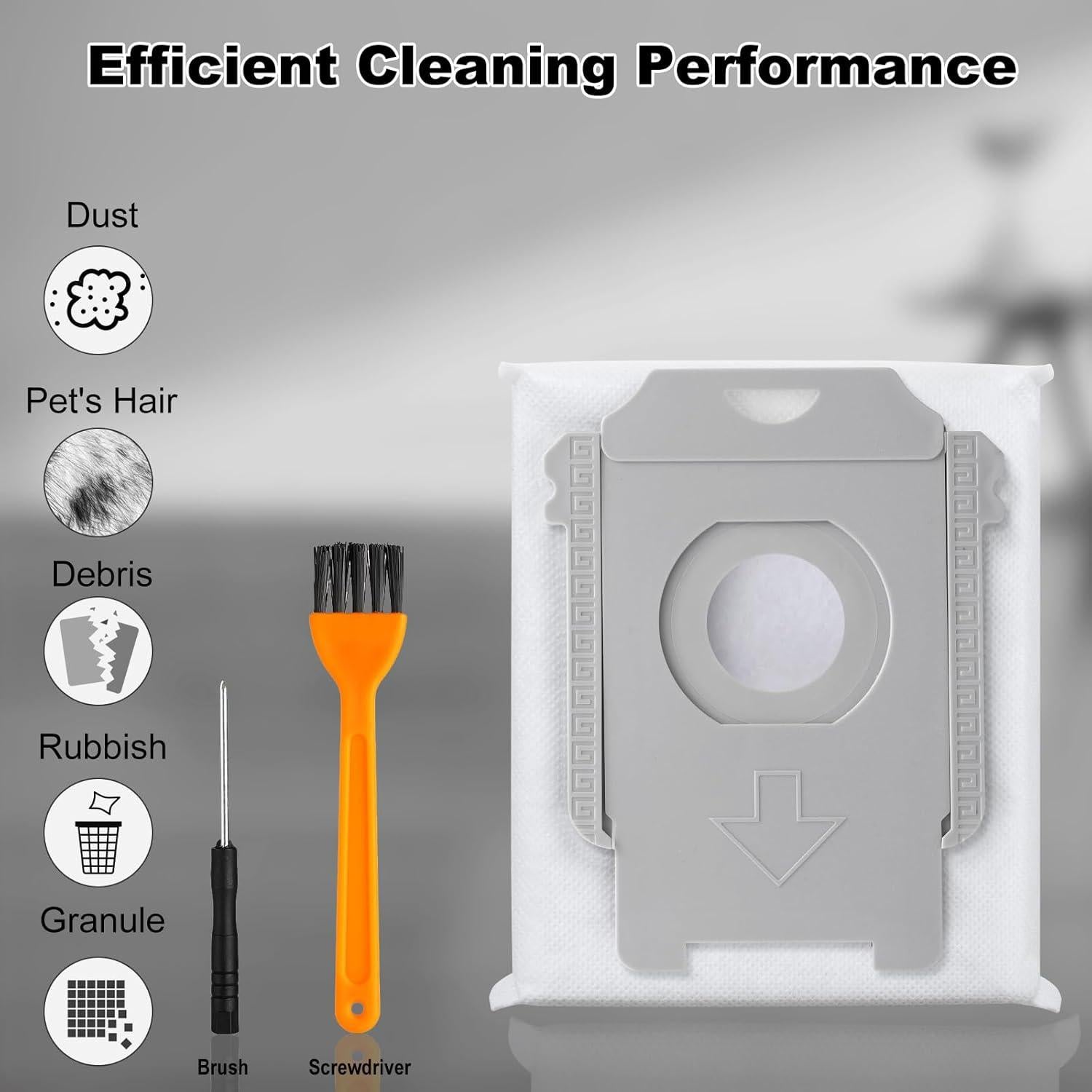 Bolsas de Reemplazo VBN 12 Pack para Aspiradora iRobot Roomba