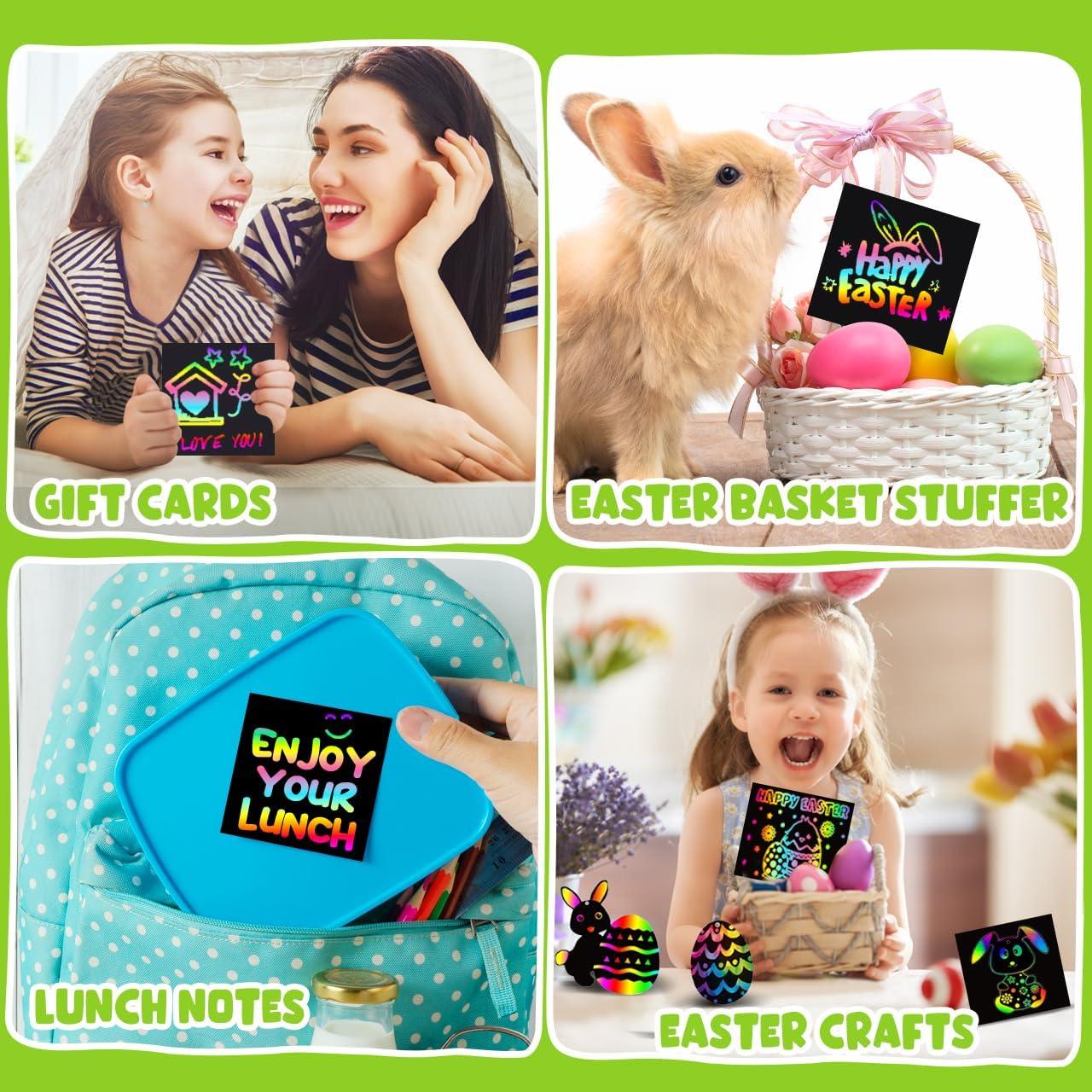 Notas de Arte de Rascar ZMLM 125 Hojas 8.5x8.5 cm