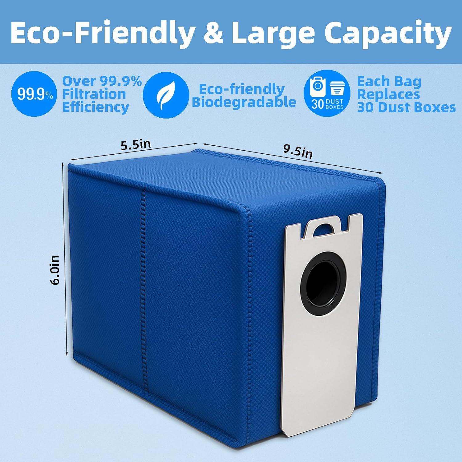 Paquete de 6 Bolsas de Polvo 6L HUIZHEN para bObsweep