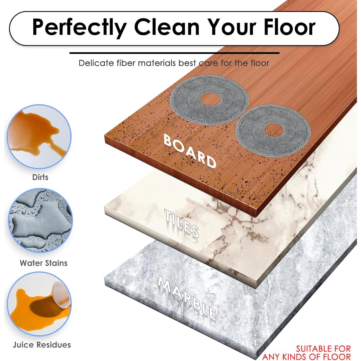 Kit de Accesorios LemonRunRun para Aspiradora Roborock Saros 10R