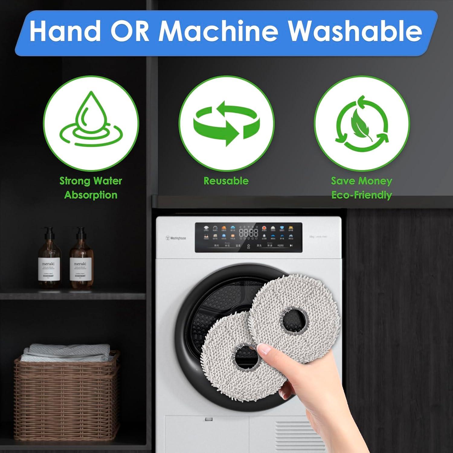 Paquete de 10 Almohadillas de Mopa FILTERIST para ECOVACS