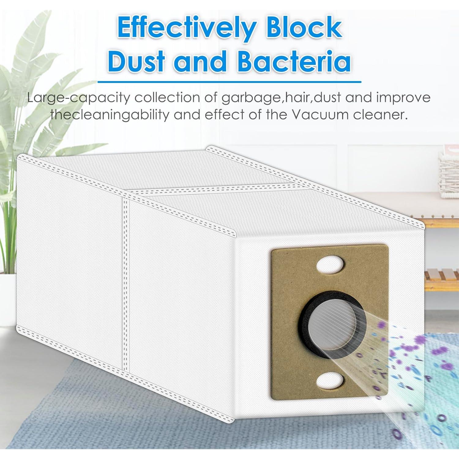 Bolsas de Repuesto para Aspiradora ILIFE V9 Pro A12 Pro - 10 Piezas