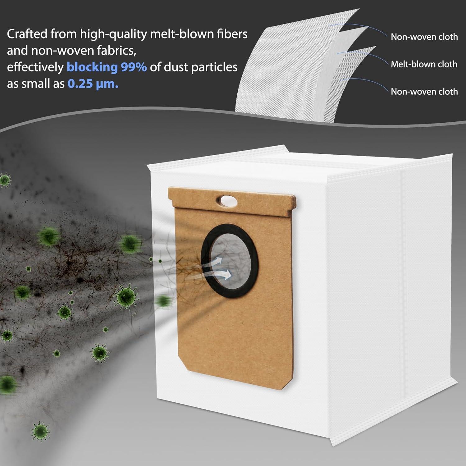 Bolsas de Polvo de Reemplazo FFsign L60/L50 - 12 Unidades 2.5L