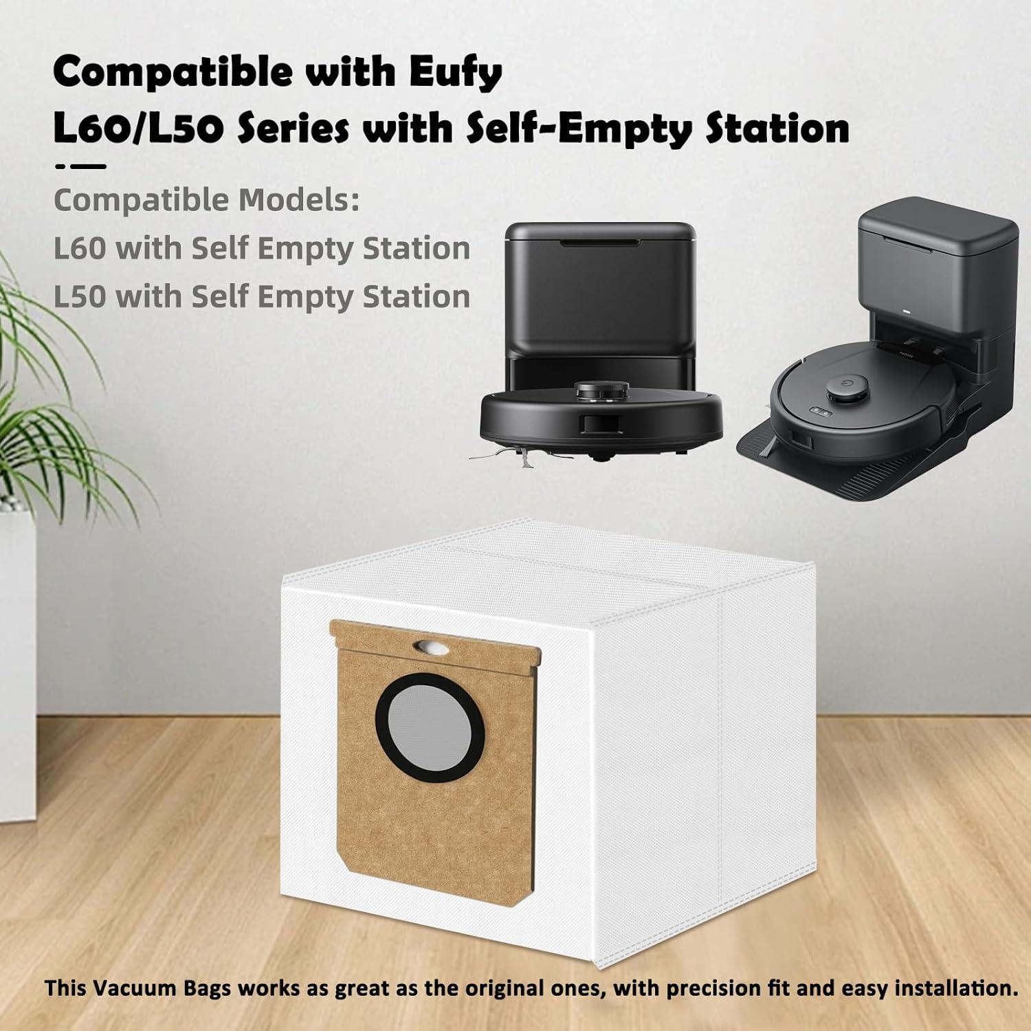 12 Bolsas de Vacío VIEWALL para Eufy L50 SES L60 SES