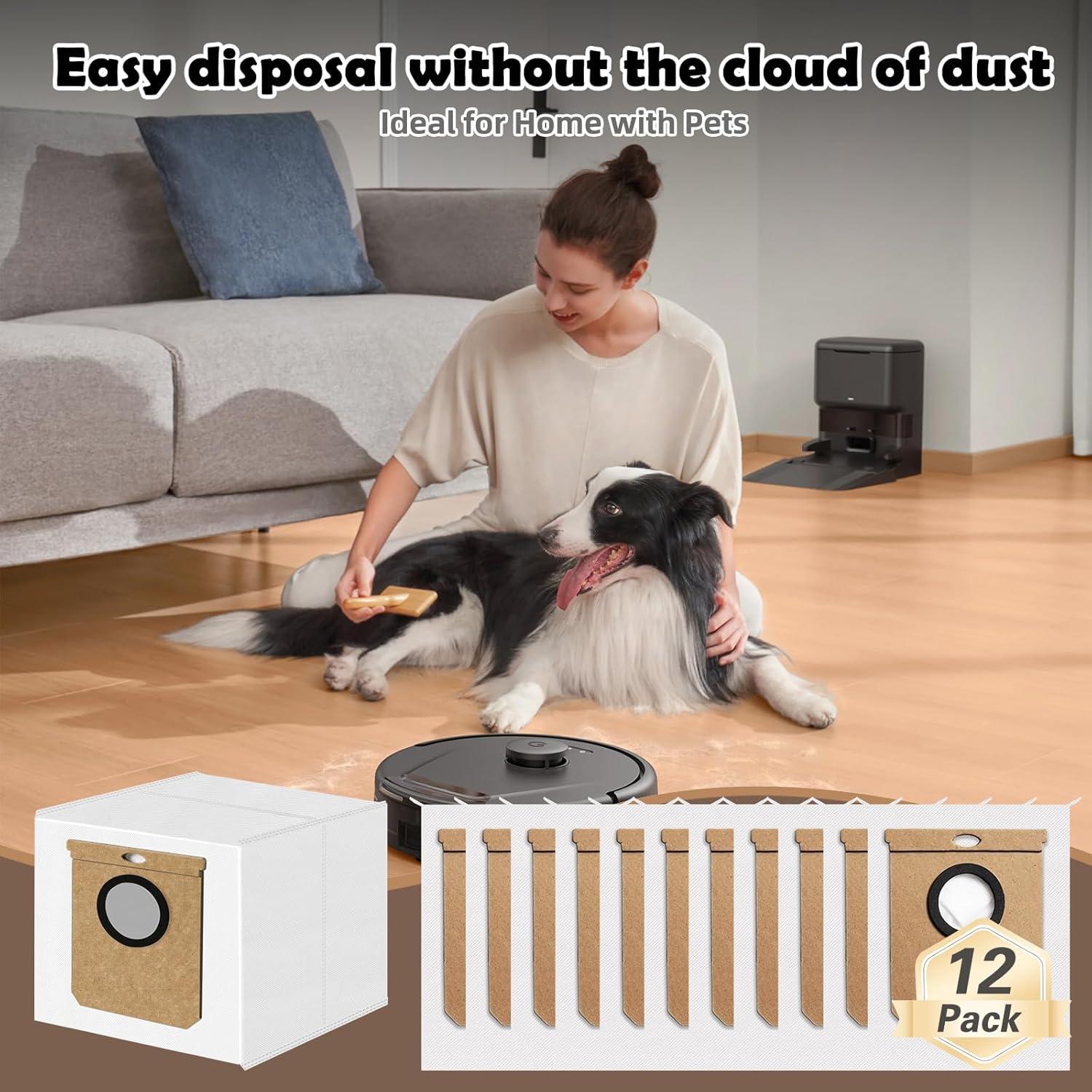 12 Bolsas de Vacío VIEWALL para Eufy L50 SES L60 SES