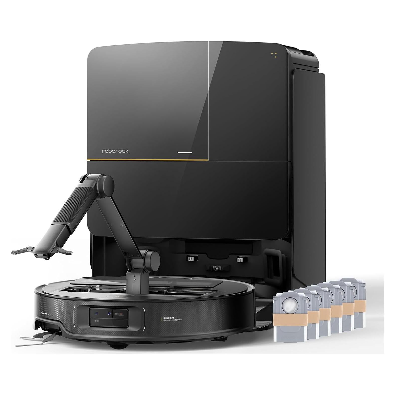 Aspiradora Robot Roborock Saros Z70 con Mopa y 6 Bolsas