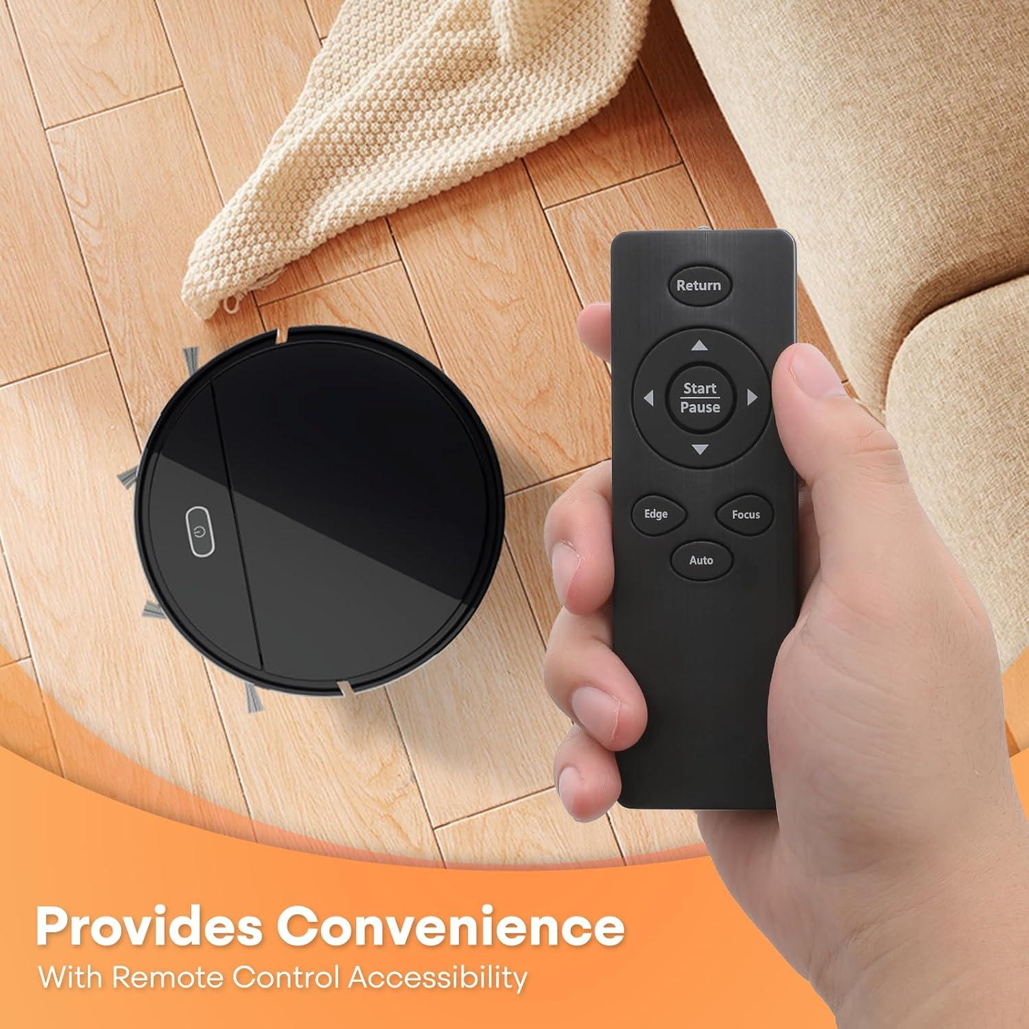 Aspiradora Robot SFIHOME SFA03-RV00118WBK 18W Control Remoto