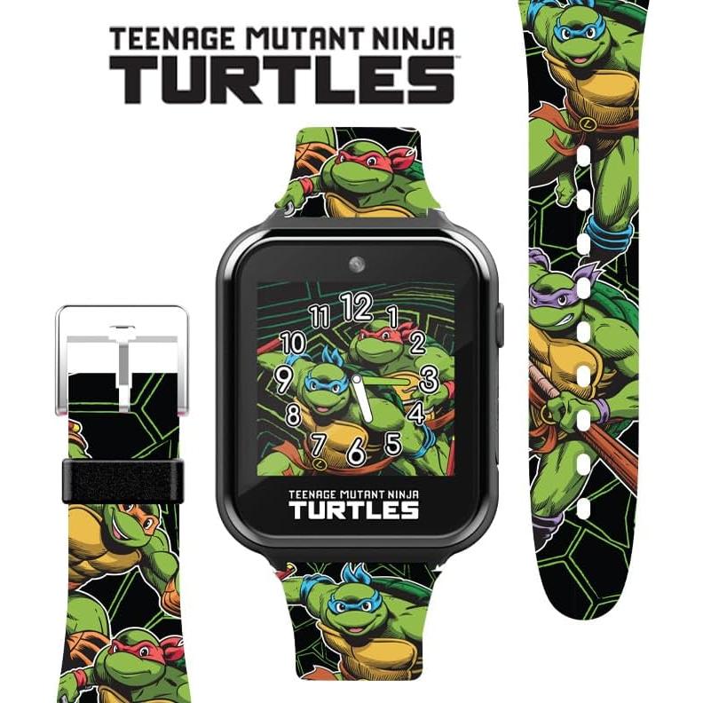 Reloj Inteligente Niños Tortugas Ninja Accutime 10 Caras Táctil