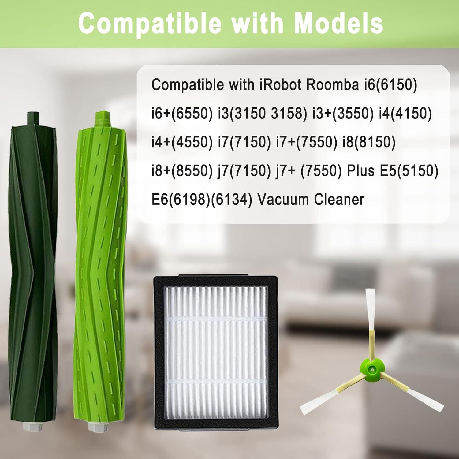 Paquete de Repuestos Bvhonwe para iRobot Roomba i7 i3 i4 i5 i6 i8