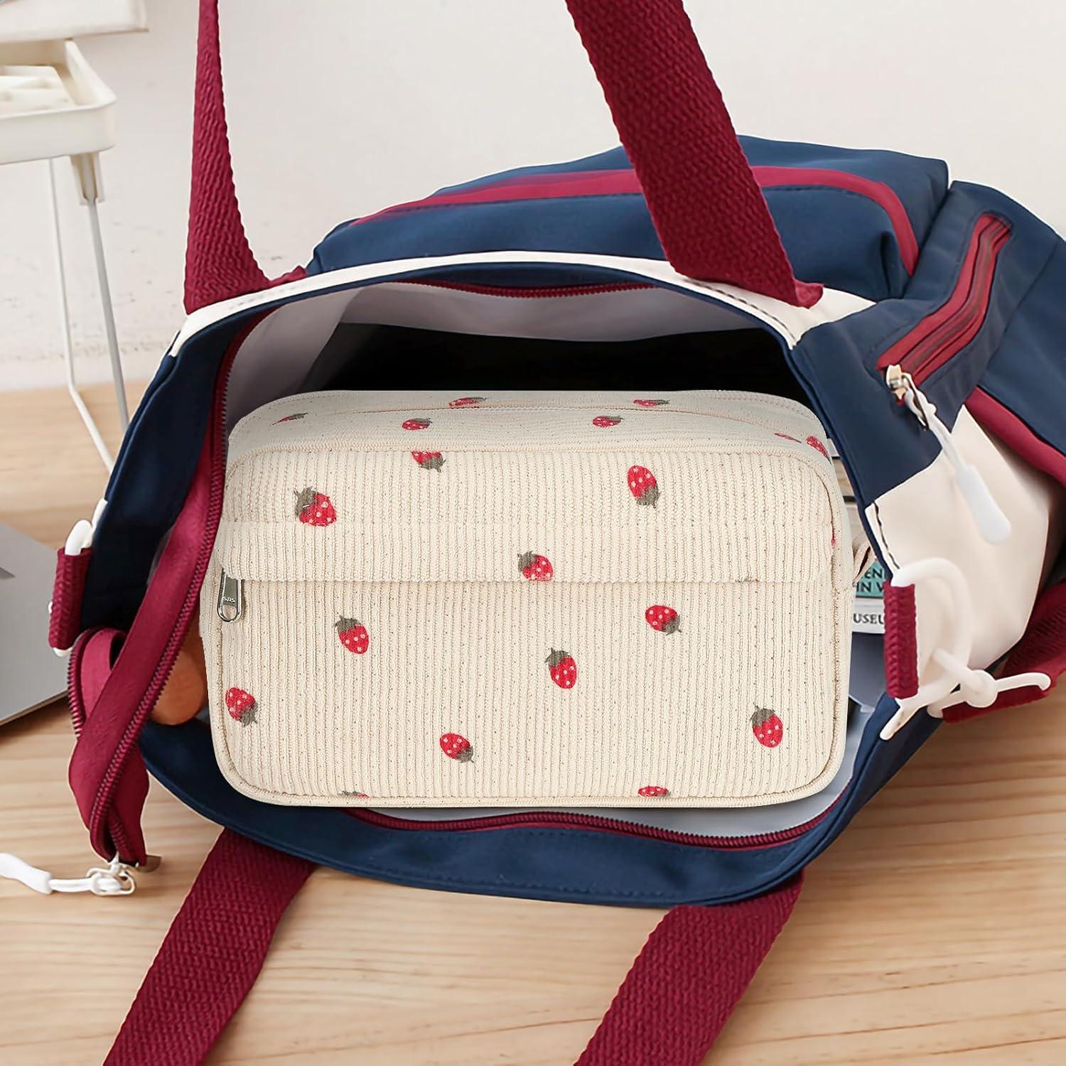 Estuche de Lápices Bluboon E6022 Gran Capacidad Beige