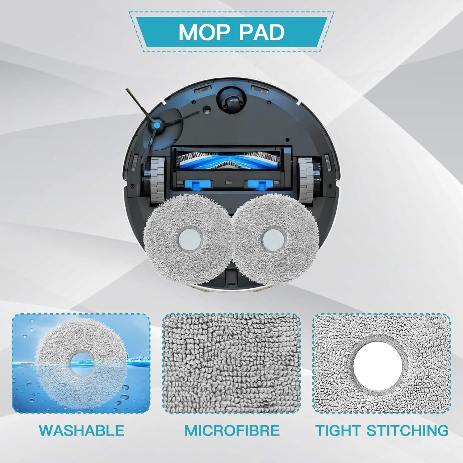 Accesorios Jegehoyo para Ecovacs Deebot T30S - 1 Cepillo, 4 Filtros