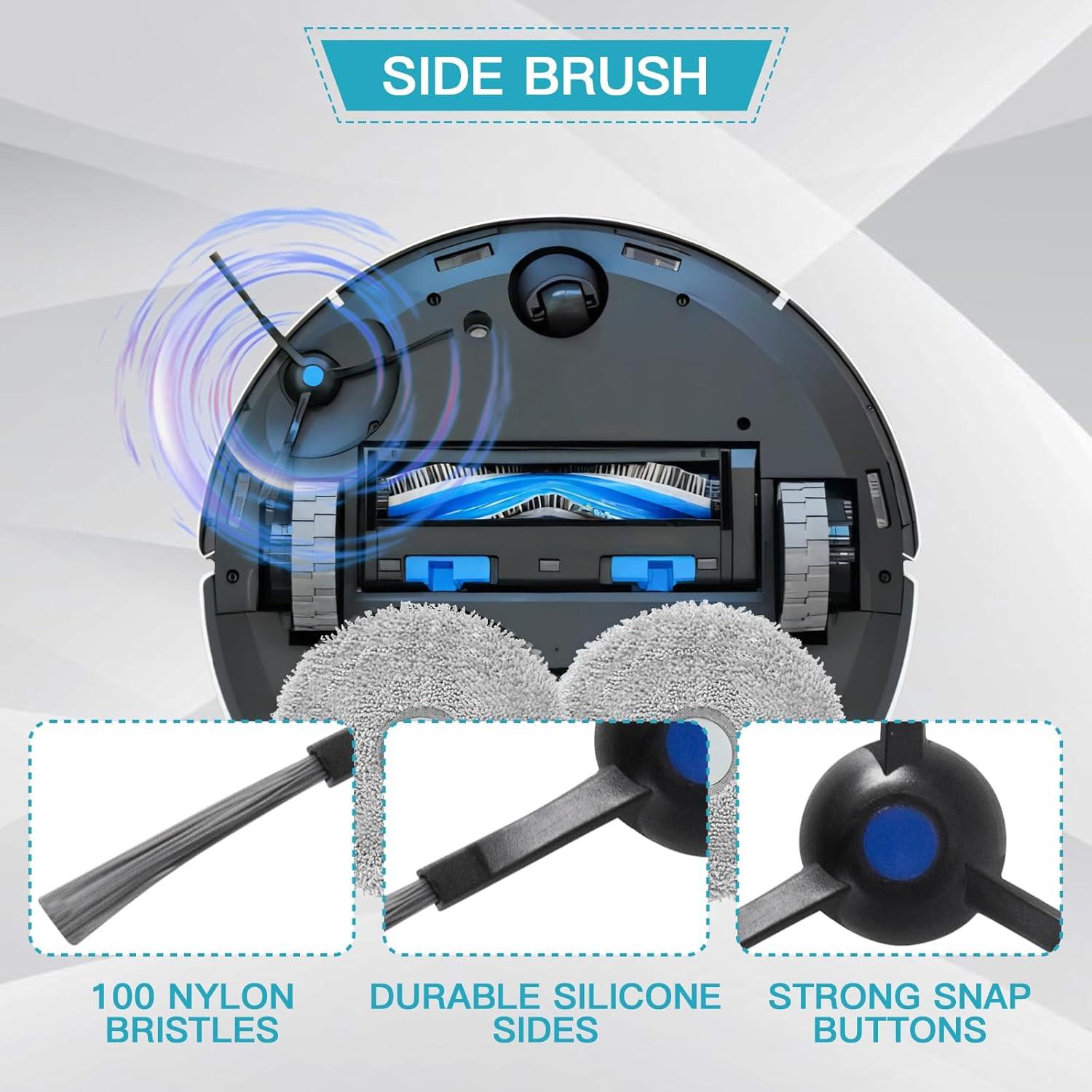 Accesorios Jegehoyo para Ecovacs Deebot T30S - 1 Cepillo, 4 Filtros