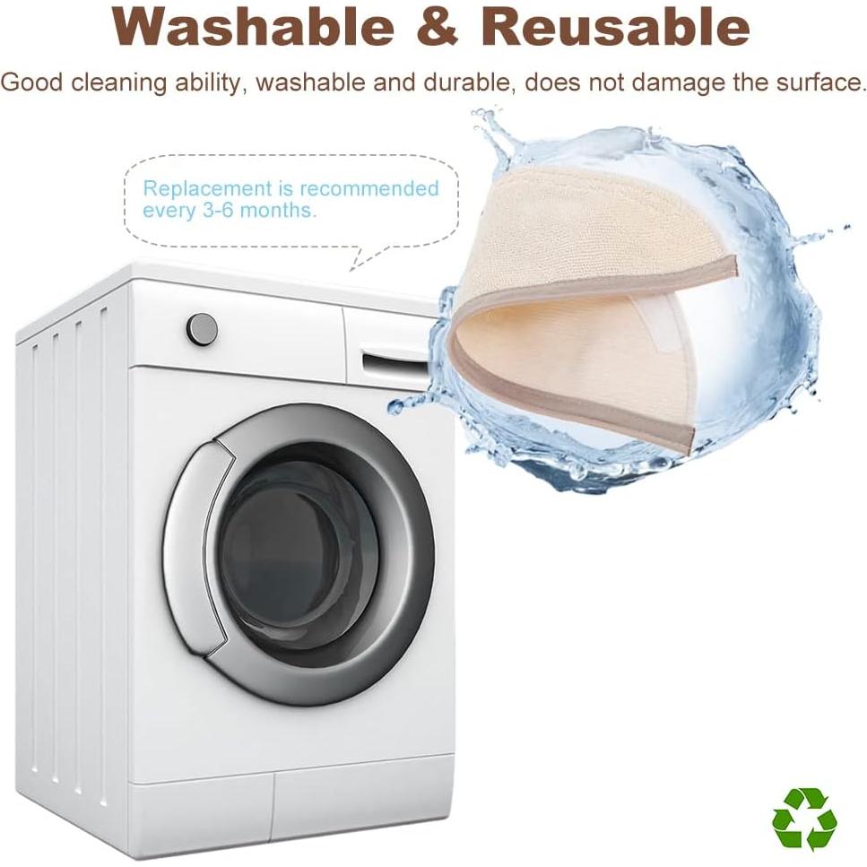 Yetaha 10 Paquete Paños de Microfibra para Xiaomi Roborock