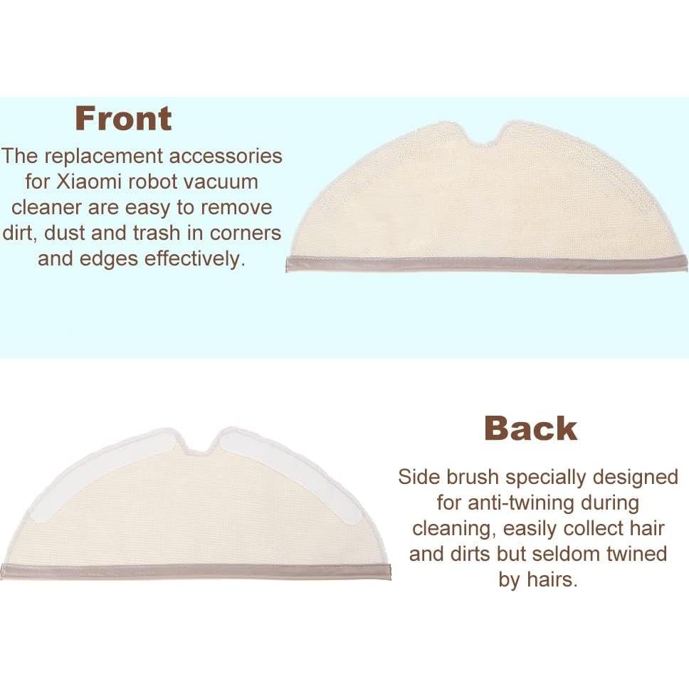 Yetaha 10 Paquete Paños de Microfibra para Xiaomi Roborock