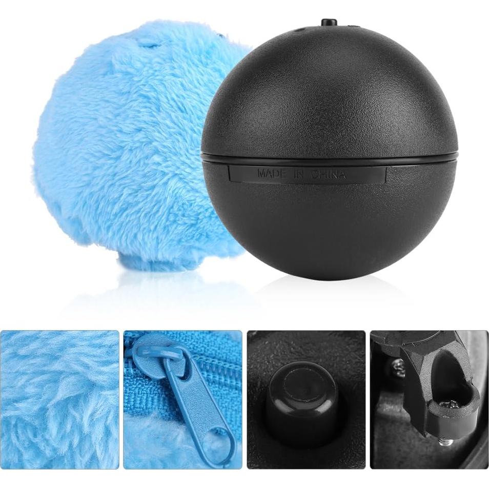 Robot Limpiador de Piso Yosoo en Forma de Pelota con Fundas