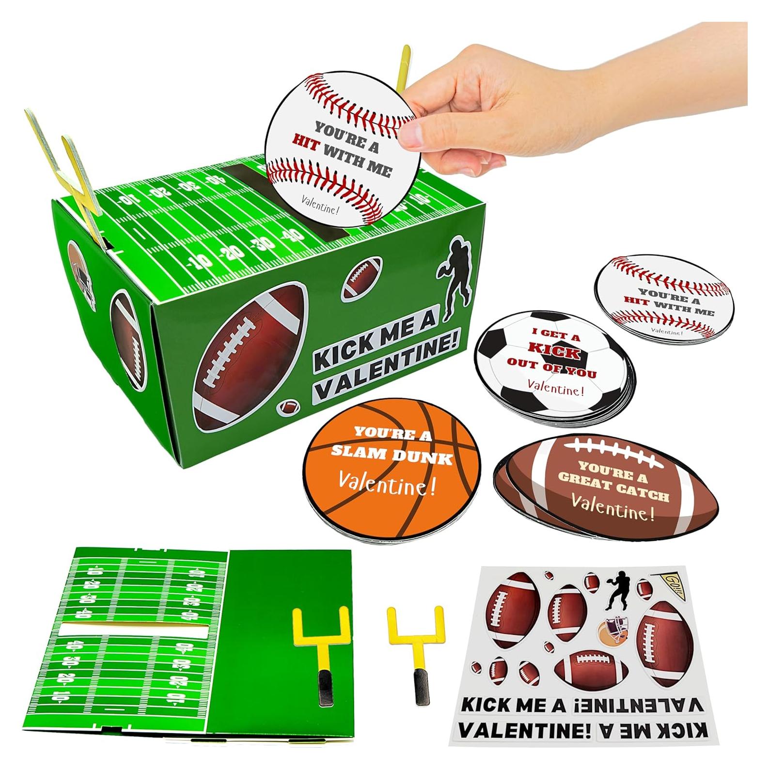 Kit de Manualidades 4E's Buzón San Valentín Fútbol DIY