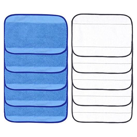 Paños de Reemplazo Microfibra BettaWell para iRobot Braava 10 Piezas