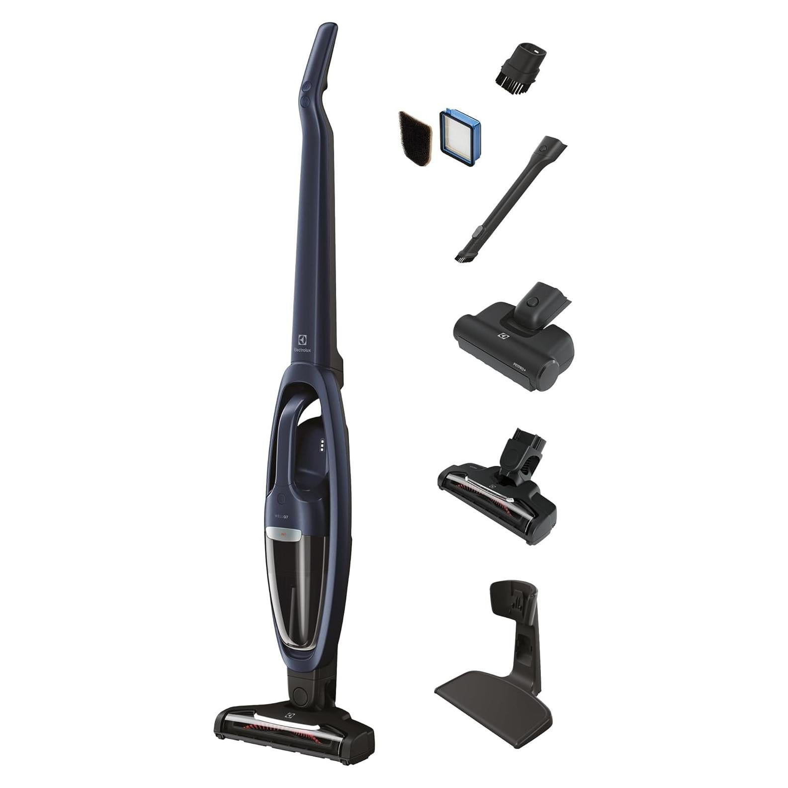 Aspiradora sin cable Electrolux WellQ7 Pet 2 en 1 50 min azul